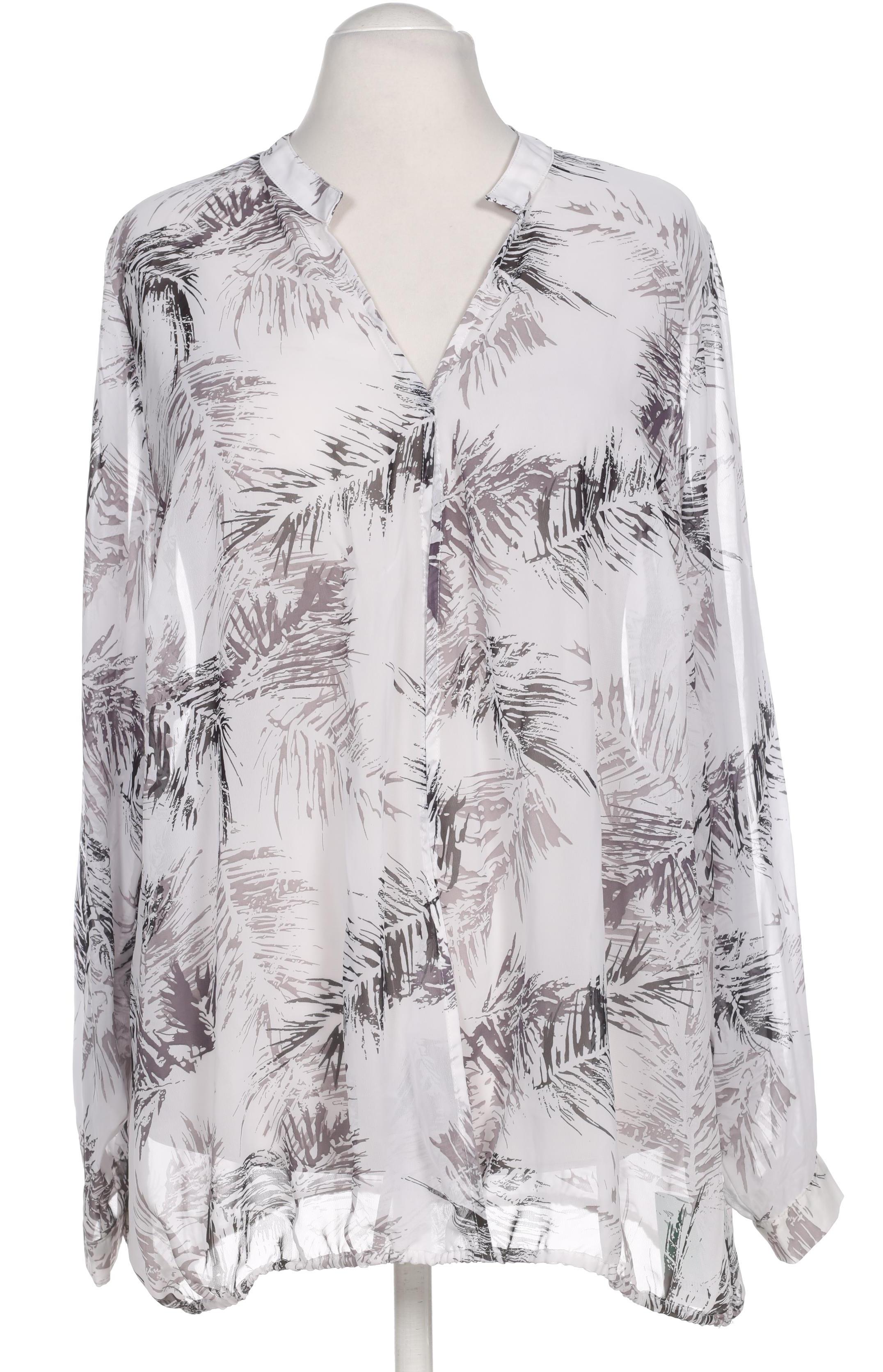 

Zizzi Damen Bluse, weiß, Gr. 42