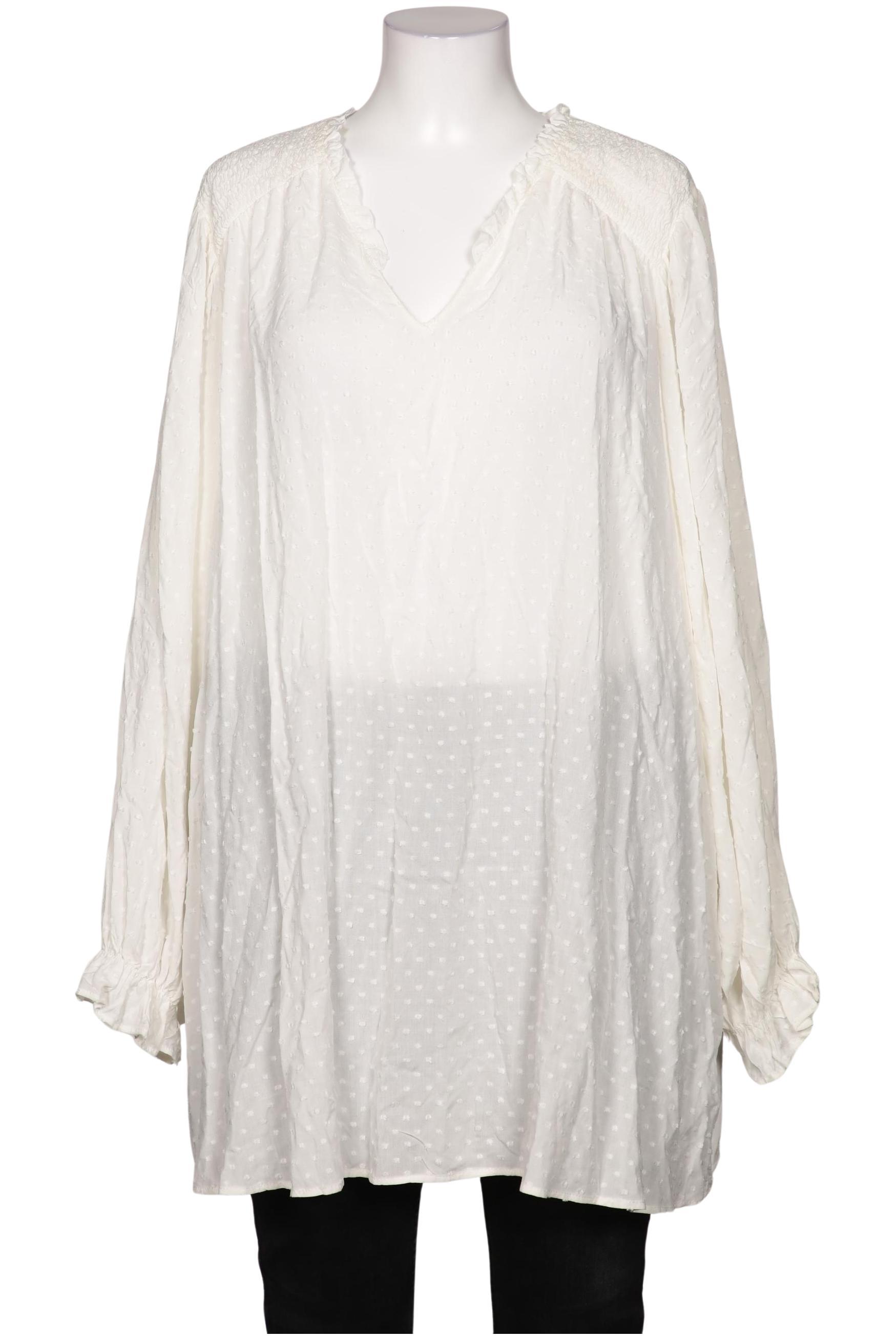 

Zizzi Damen Bluse, cremeweiß, Gr. 48