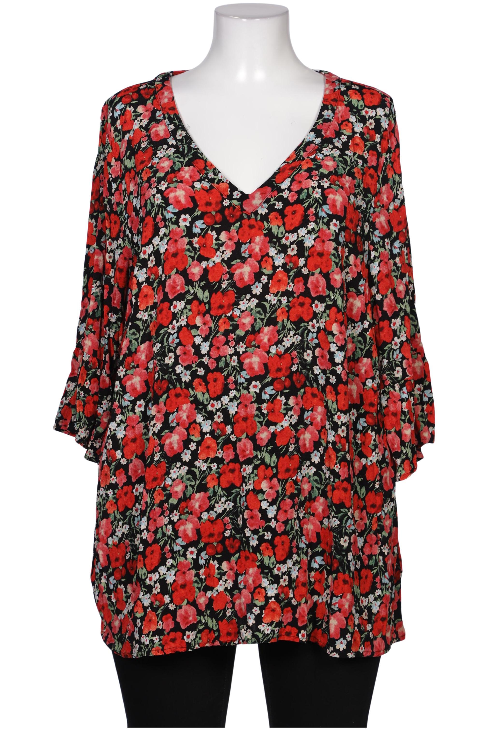 

Zizzi Damen Bluse, mehrfarbig, Gr. 44