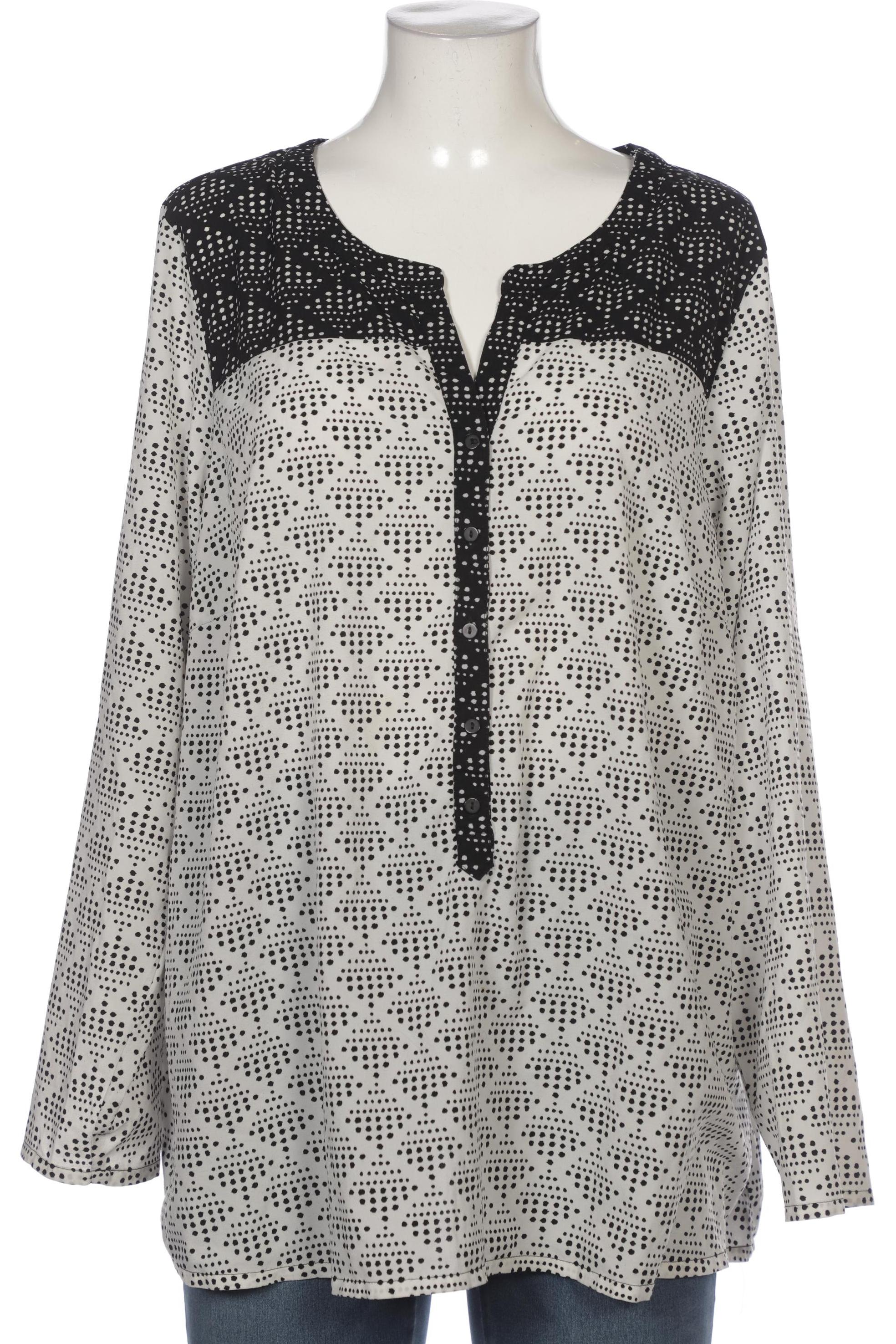 

Zizzi Damen Bluse, weiß, Gr. 42