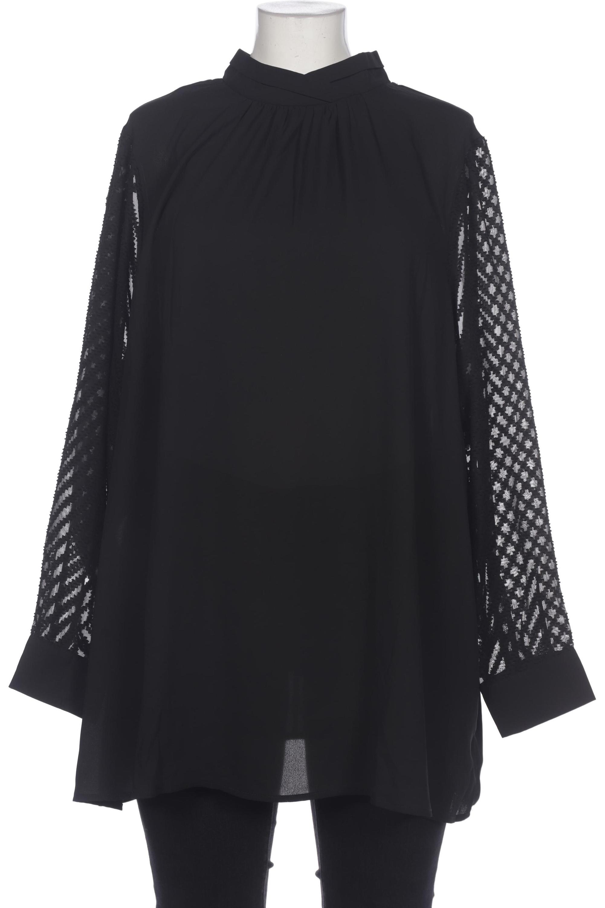 

Zizzi Damen Bluse, schwarz, Gr. 44