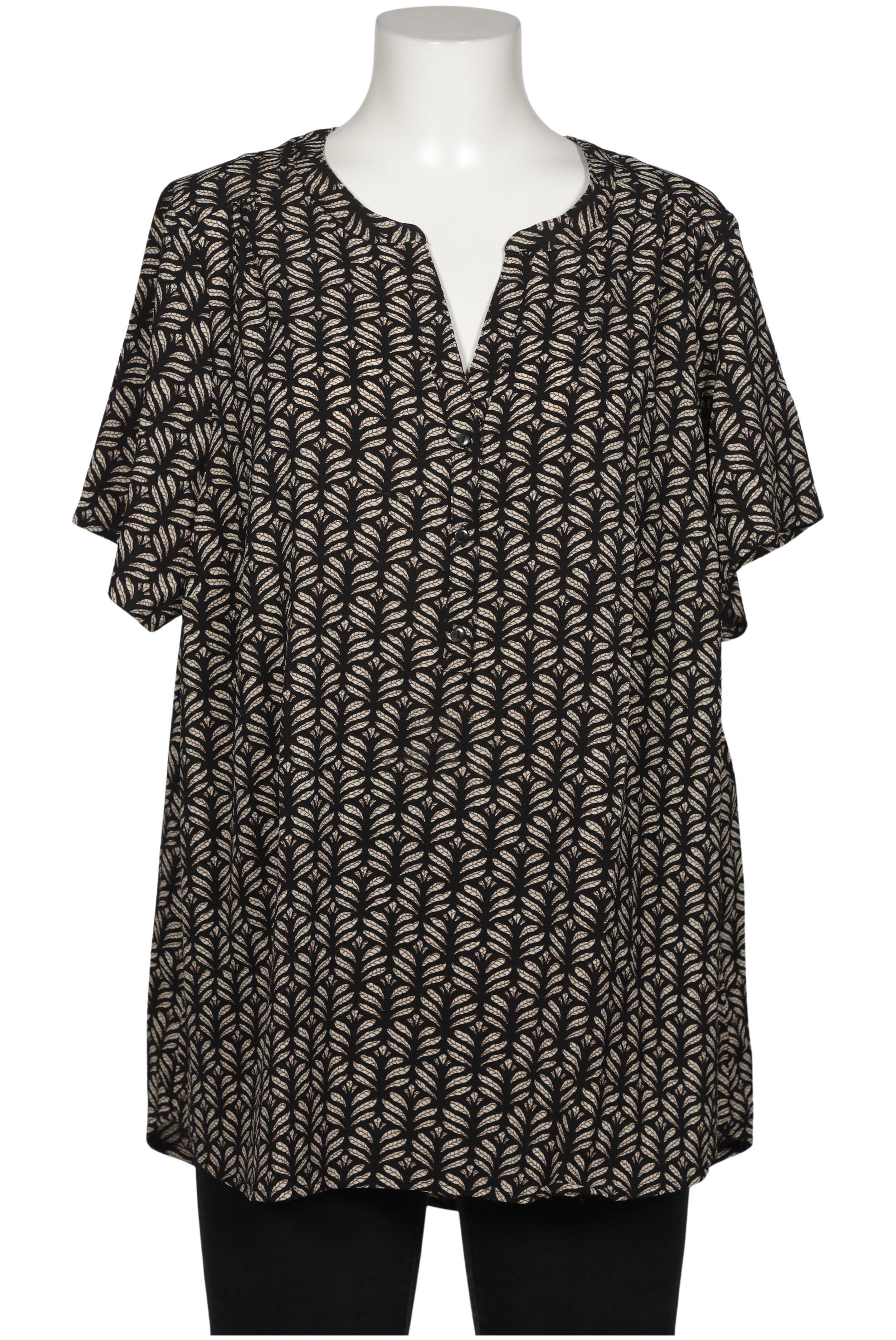 

Zizzi Damen Bluse, schwarz, Gr. 42