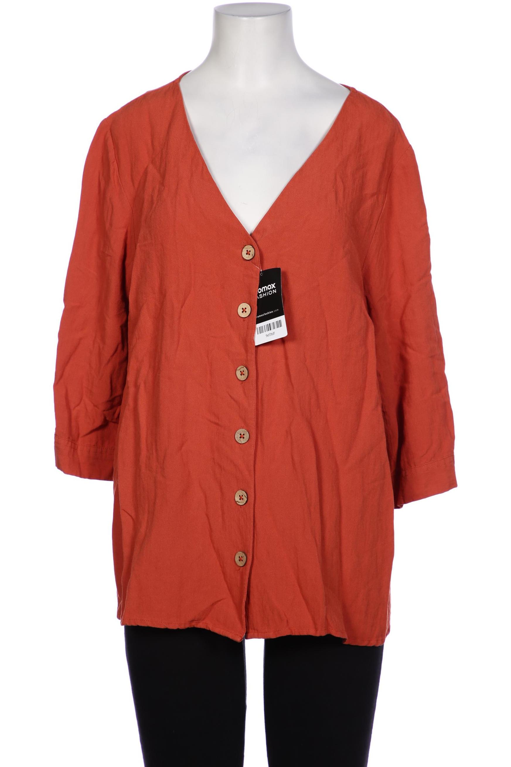 

Zizzi Damen Bluse, orange, Gr. 36