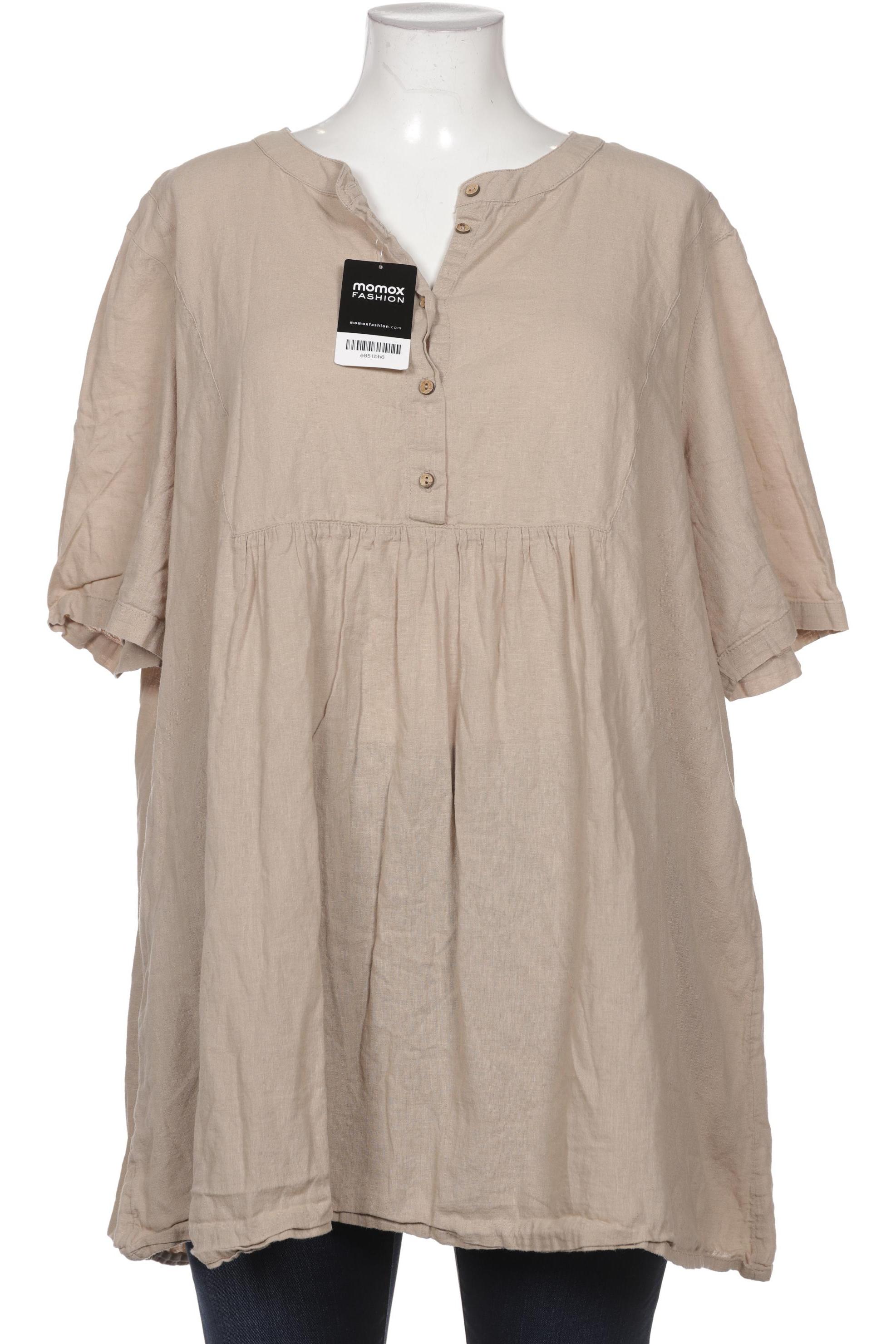 

Zizzi Damen Bluse, beige, Gr. 44