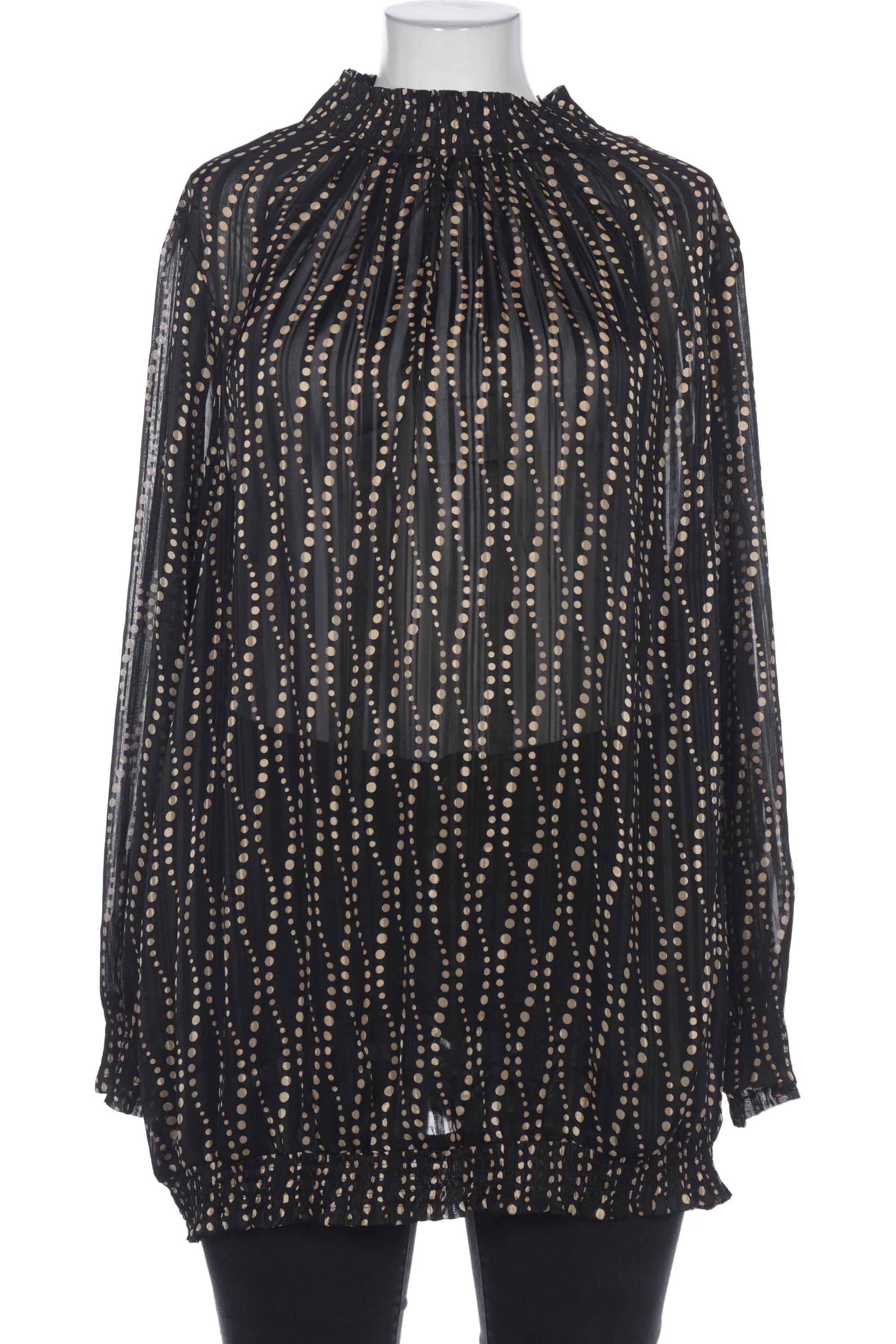 

Zizzi Damen Bluse, schwarz, Gr. 44