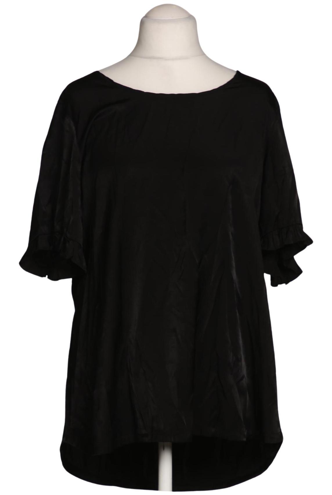 

Zizzi Damen Bluse, schwarz, Gr. 38