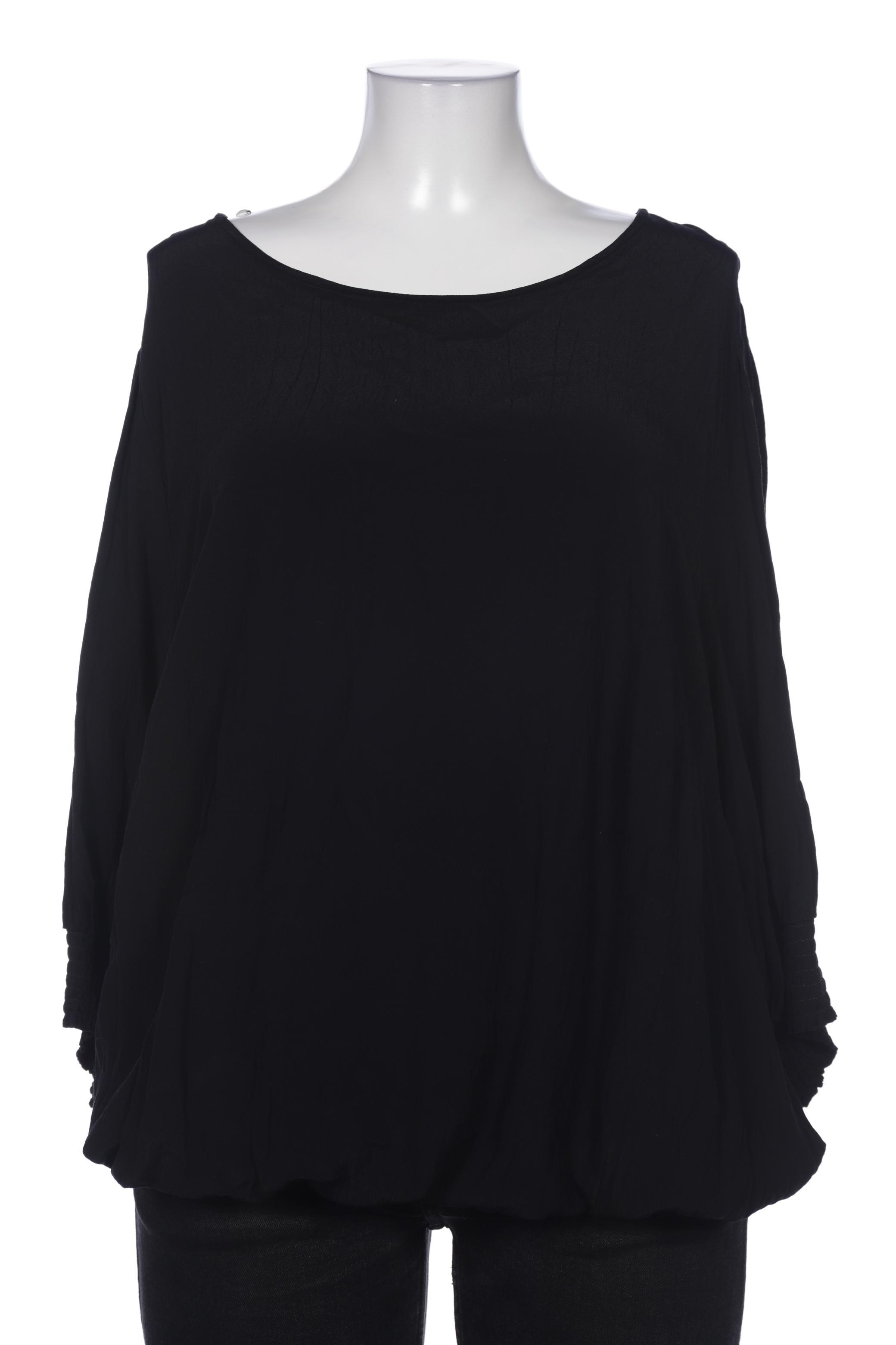

Zizzi Damen Bluse, schwarz, Gr. 46