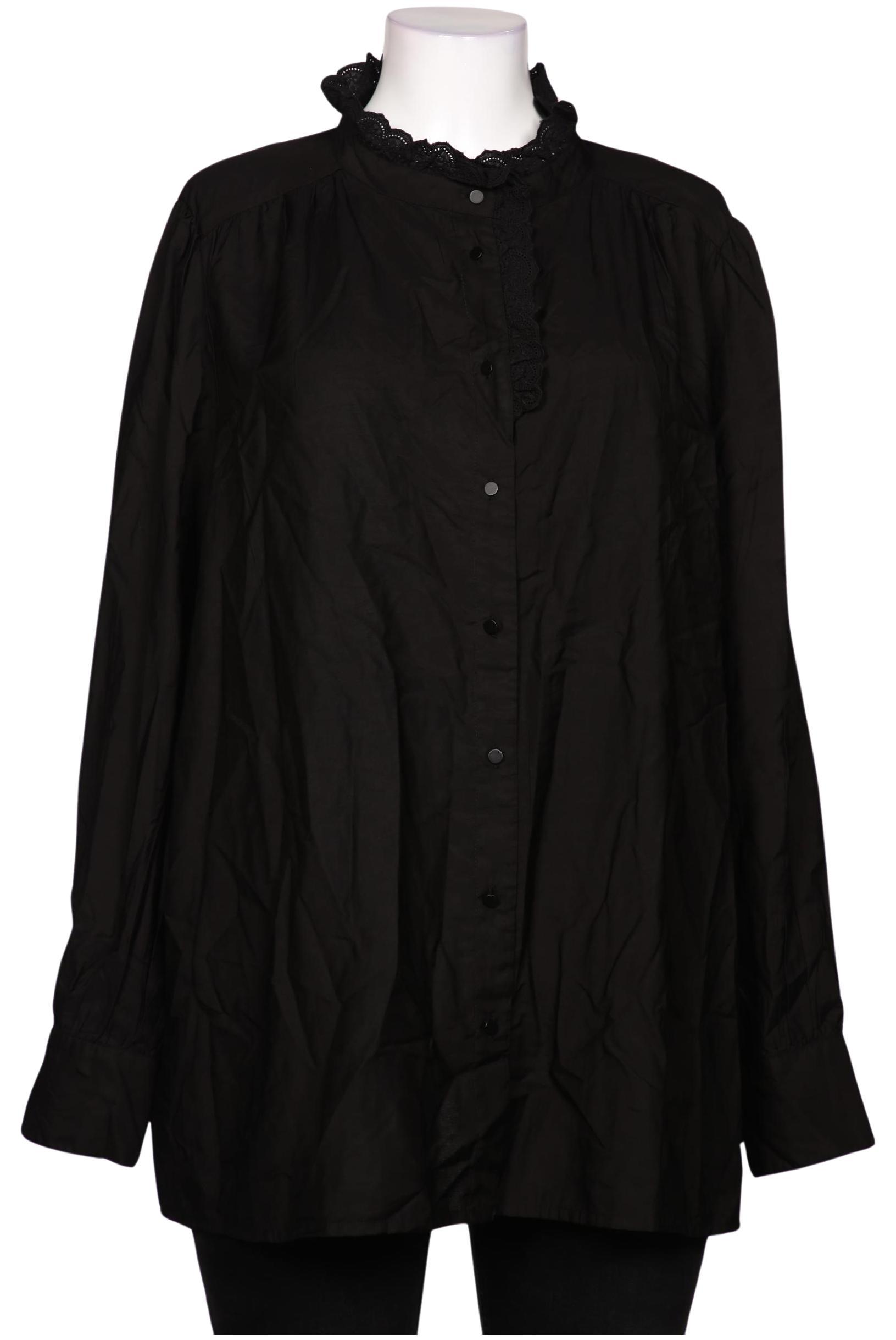 

Zizzi Damen Bluse, schwarz, Gr. 44