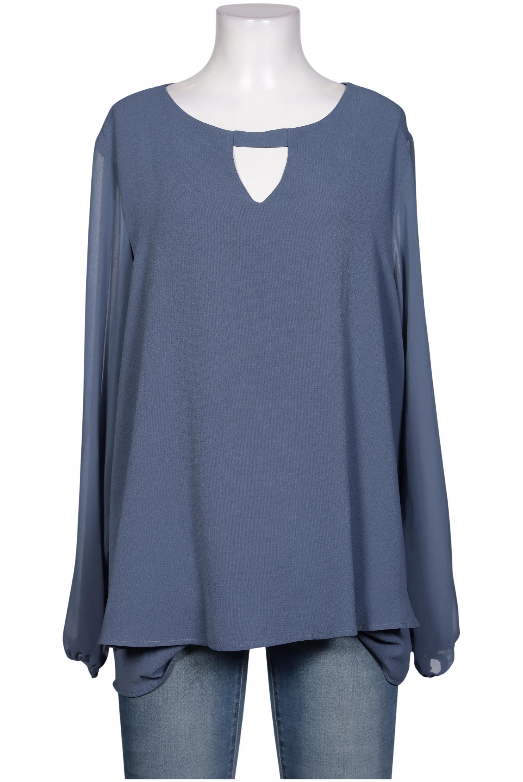 

Zizzi Damen Bluse, blau, Gr. 38