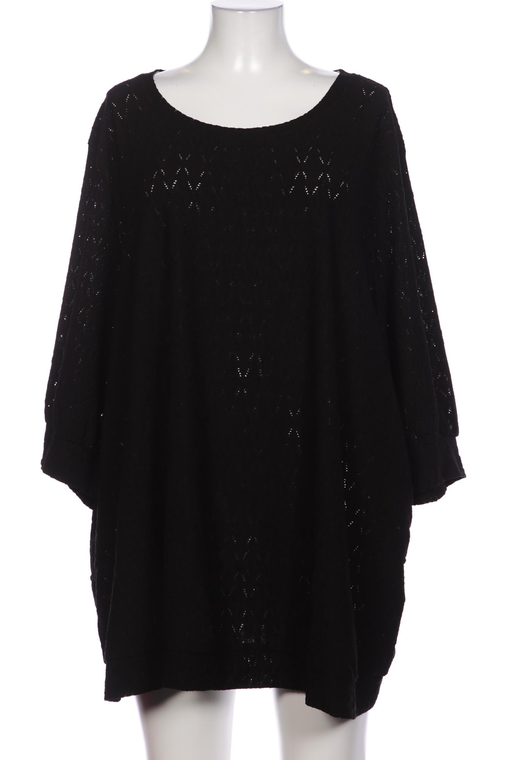 

Zizzi Damen Bluse, schwarz, Gr. 48