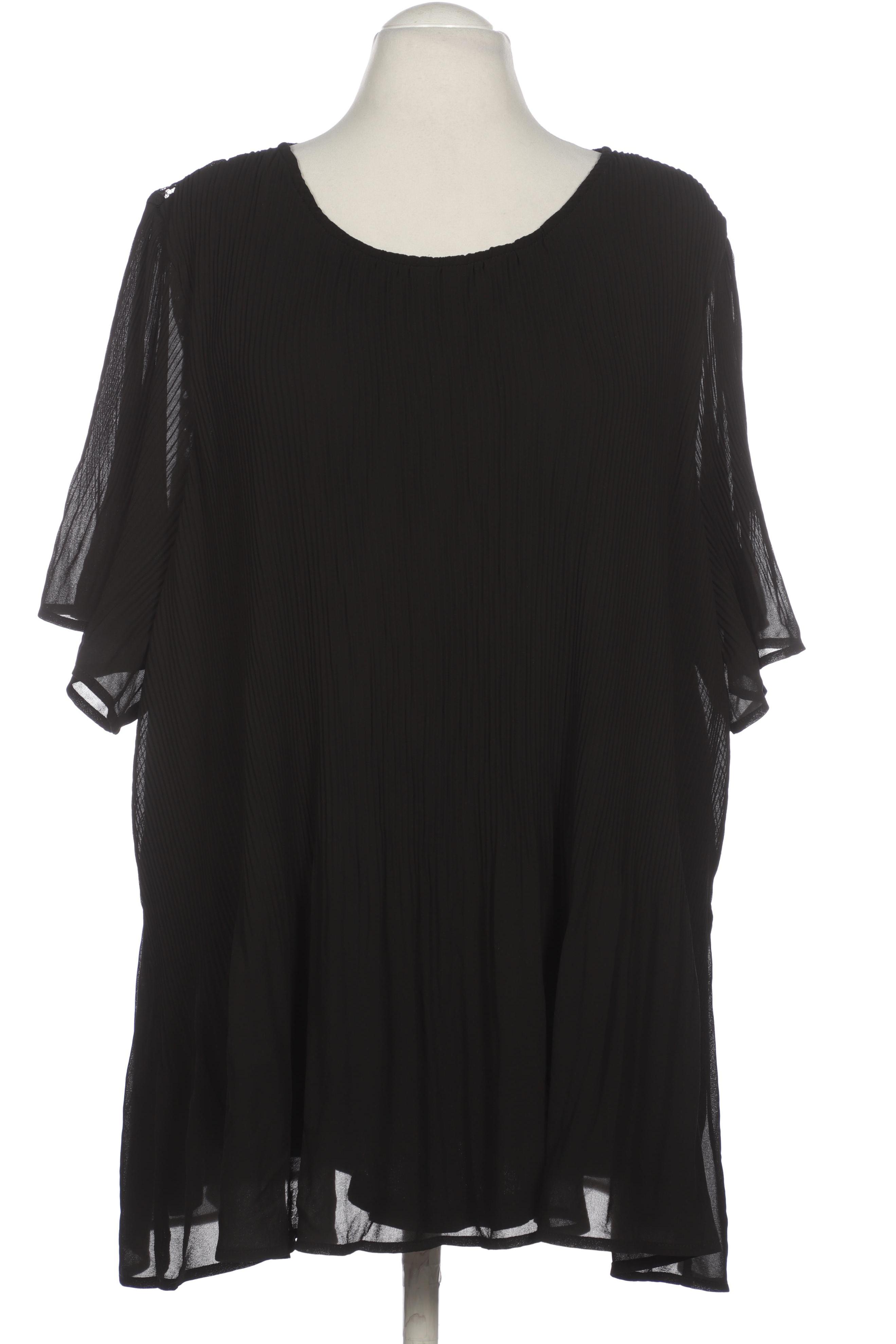 

Zizzi Damen Bluse, schwarz, Gr. 44