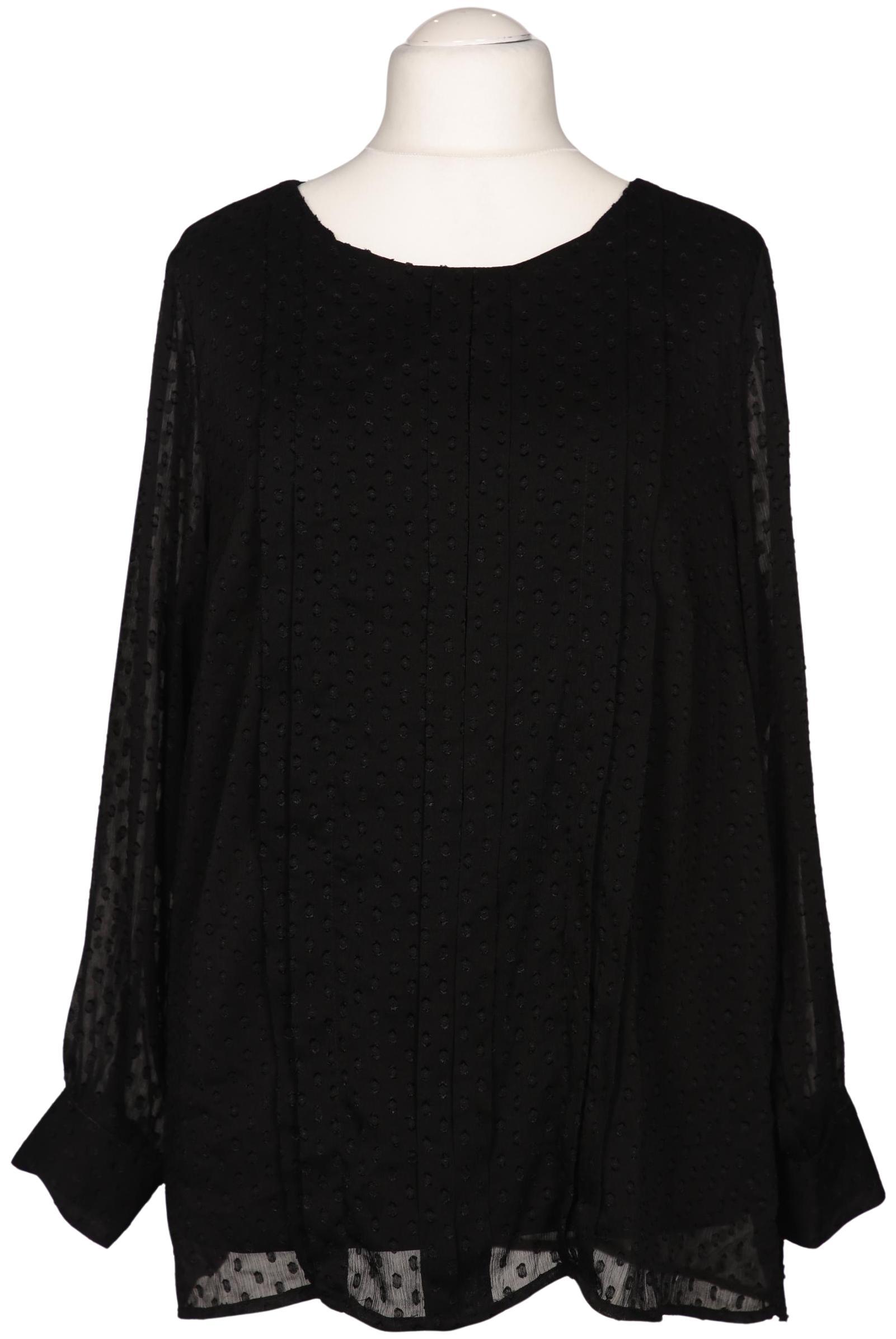 

Zizzi Damen Bluse, schwarz, Gr. 38