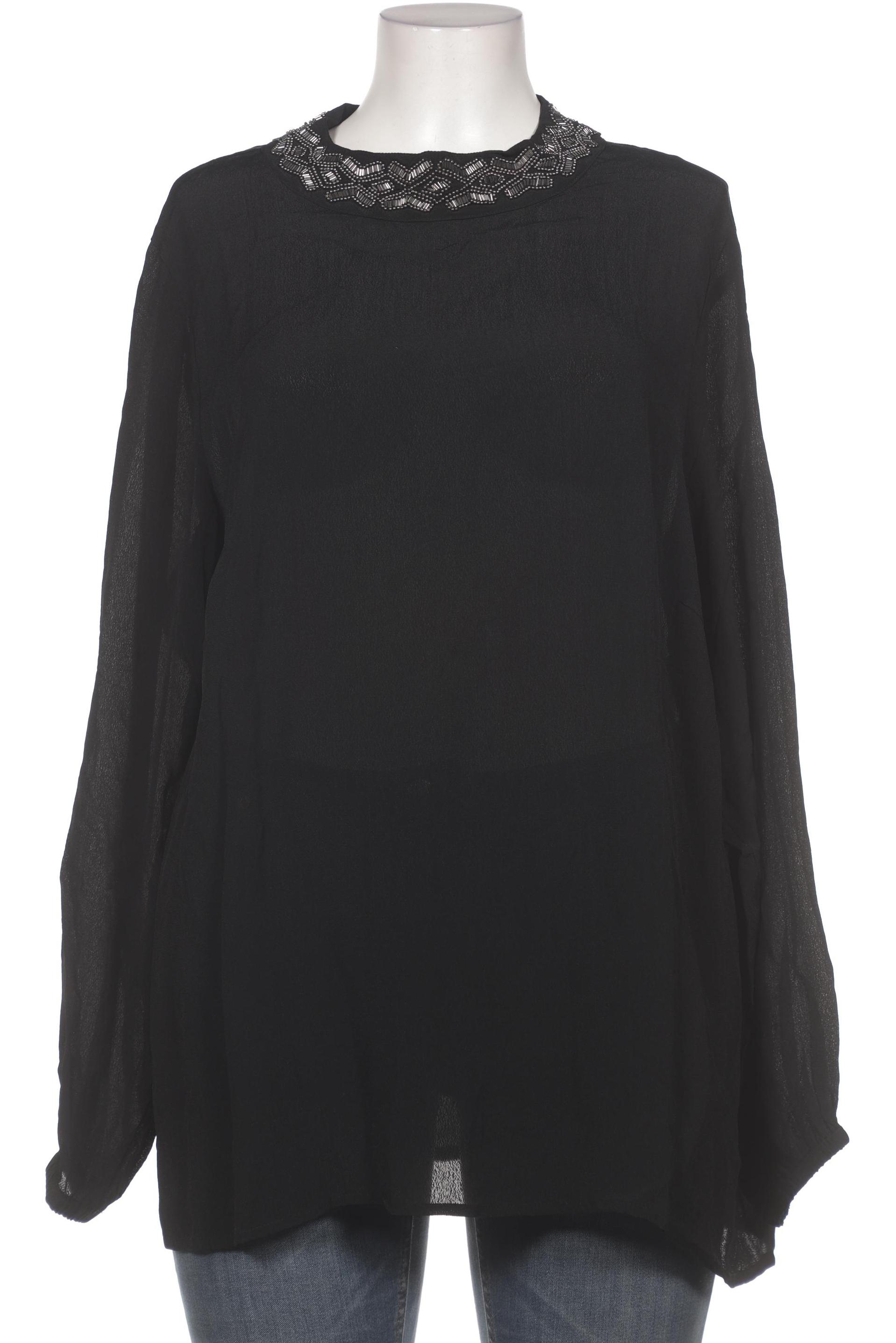 

Zizzi Damen Bluse, schwarz, Gr. 42