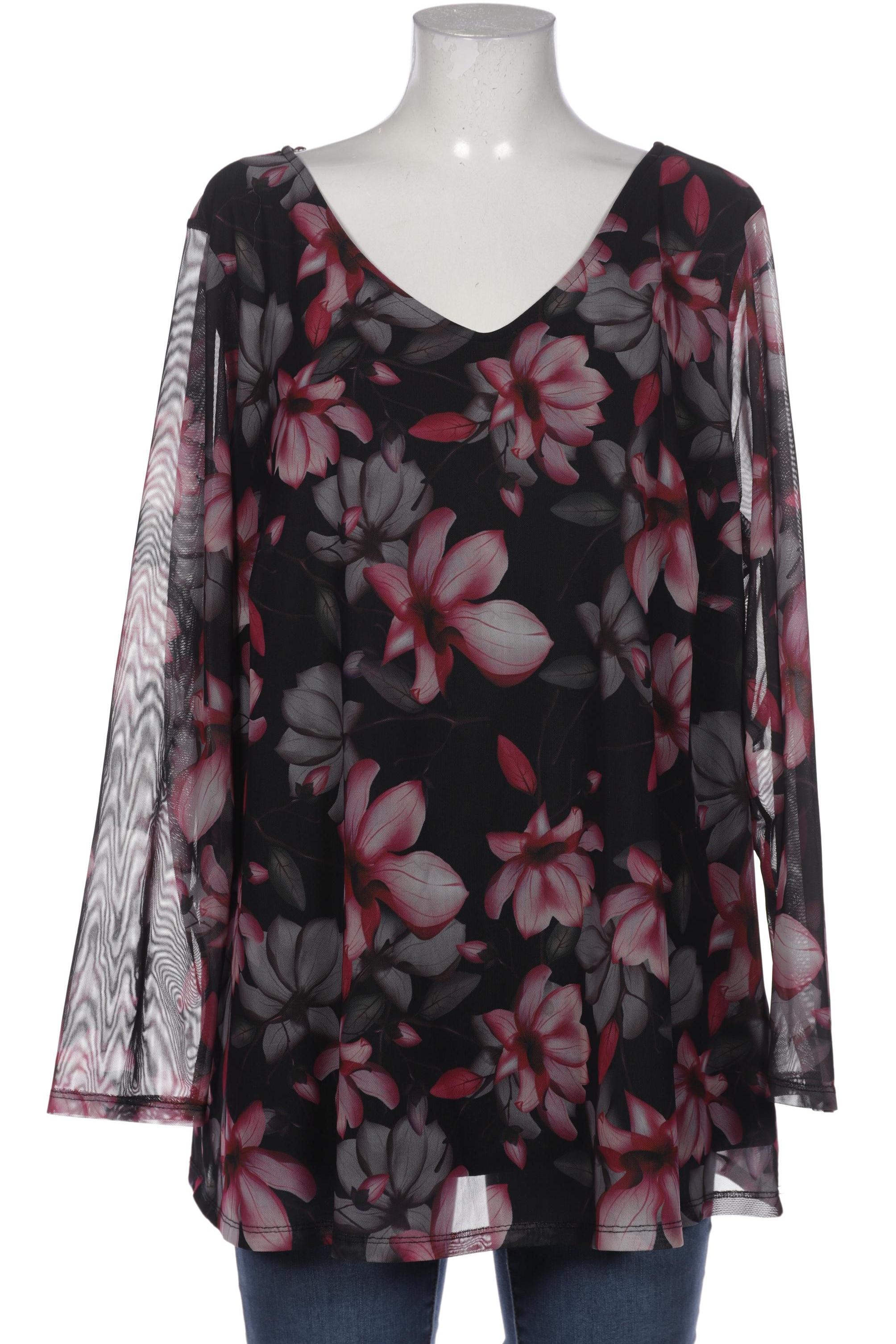 

Zizzi Damen Bluse, schwarz, Gr. 42