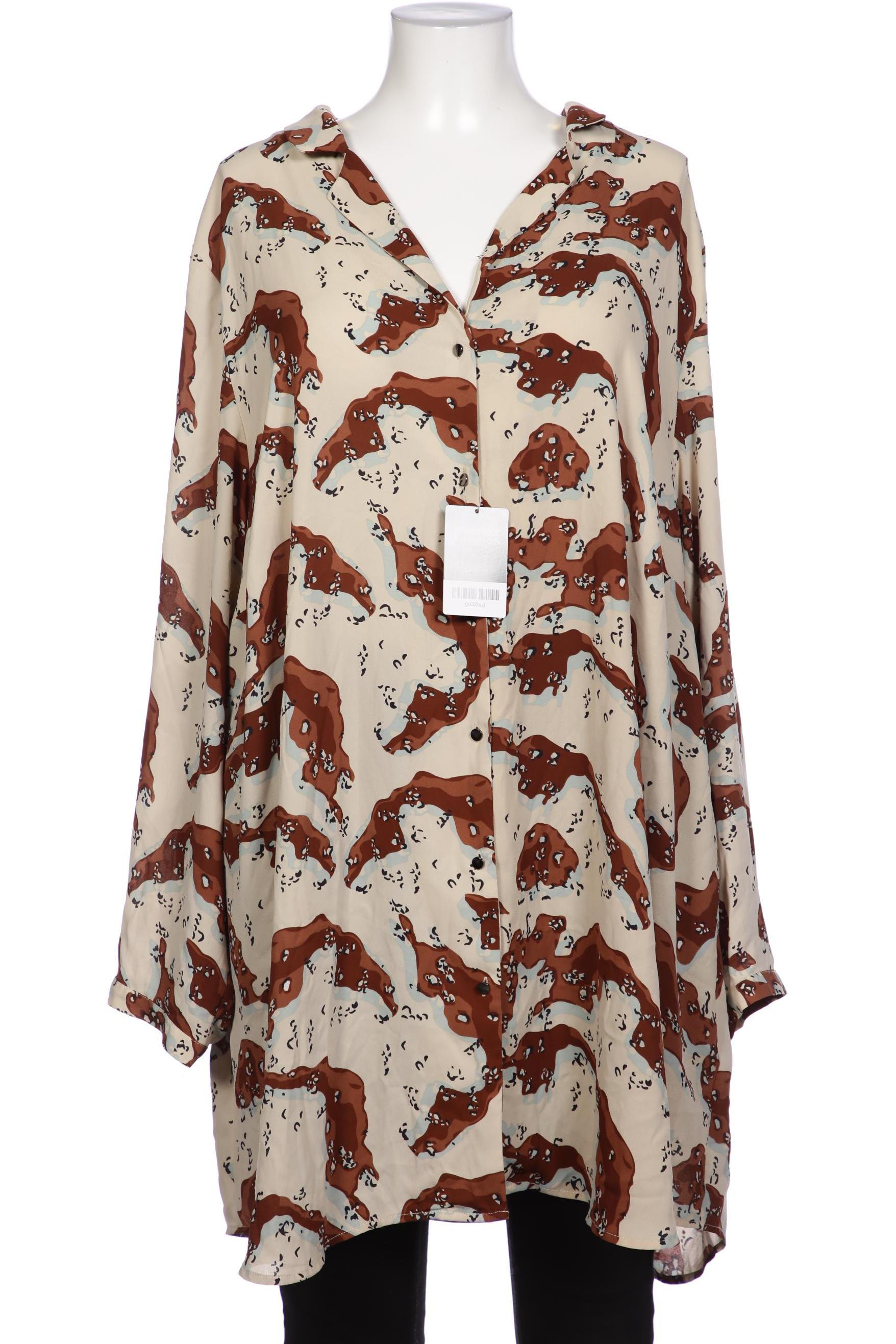 

Zizzi Damen Bluse, beige, Gr. 46