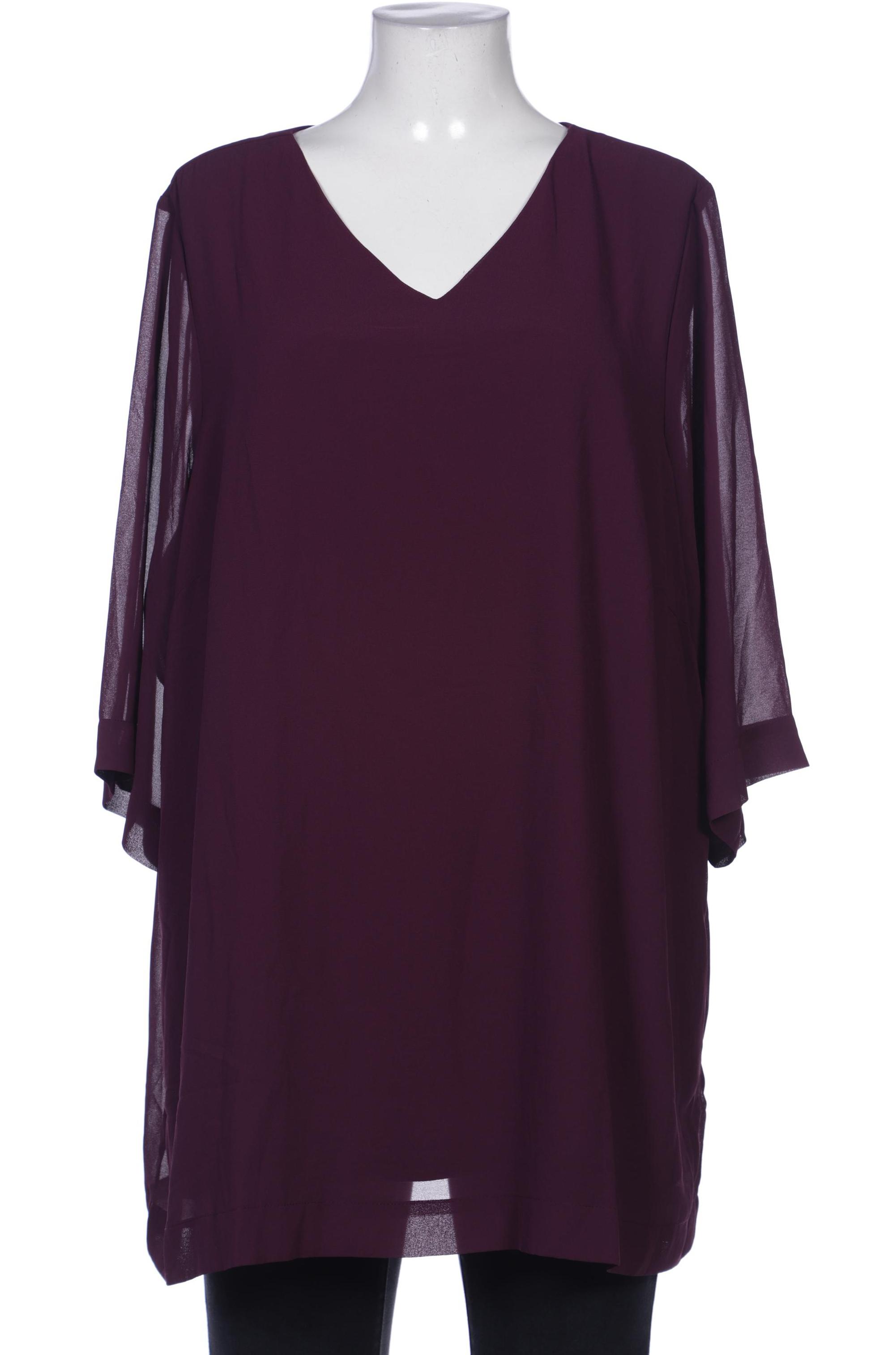 

Zizzi Damen Bluse, bordeaux, Gr. 42