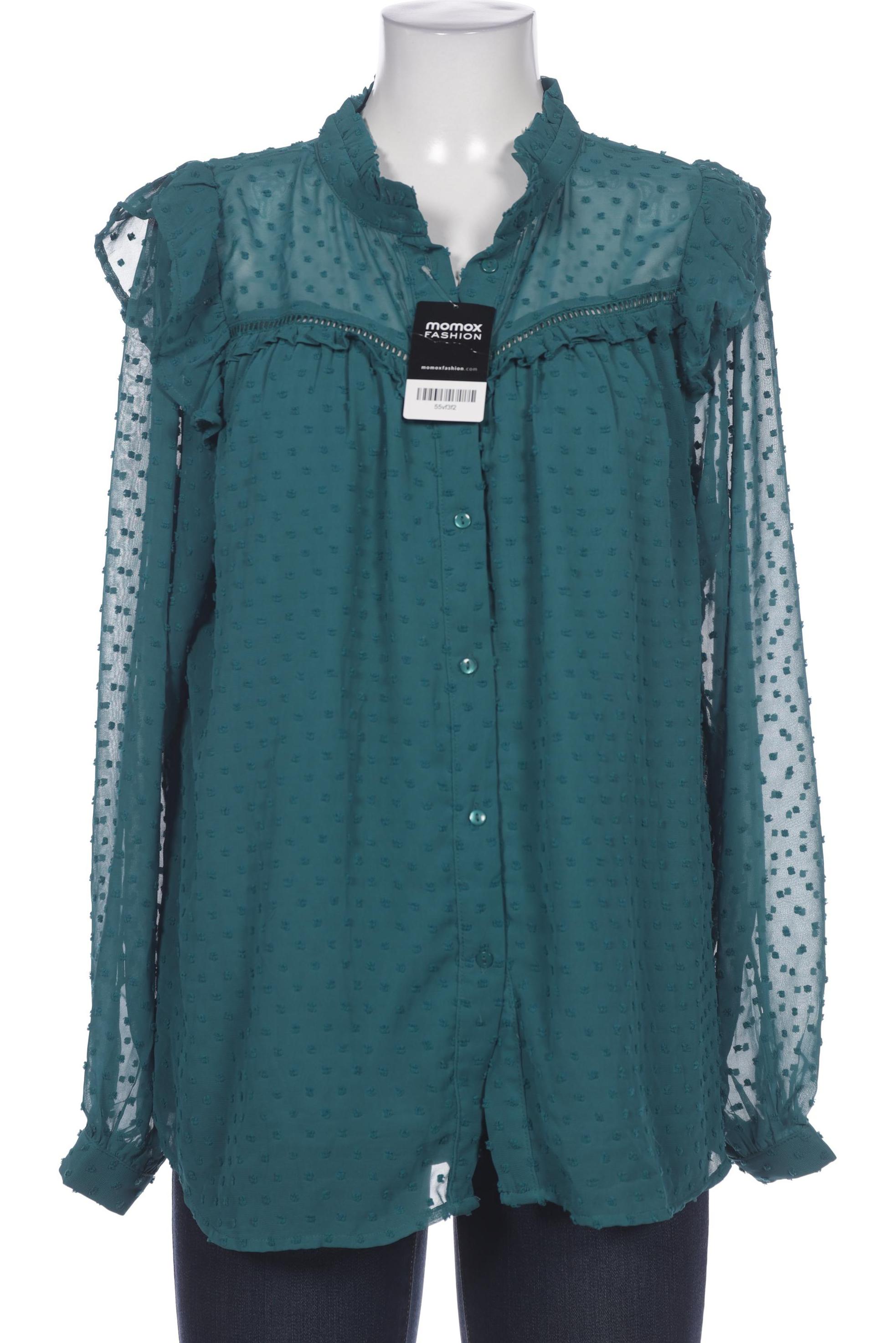 

Zizzi Damen Bluse, grün, Gr. 36