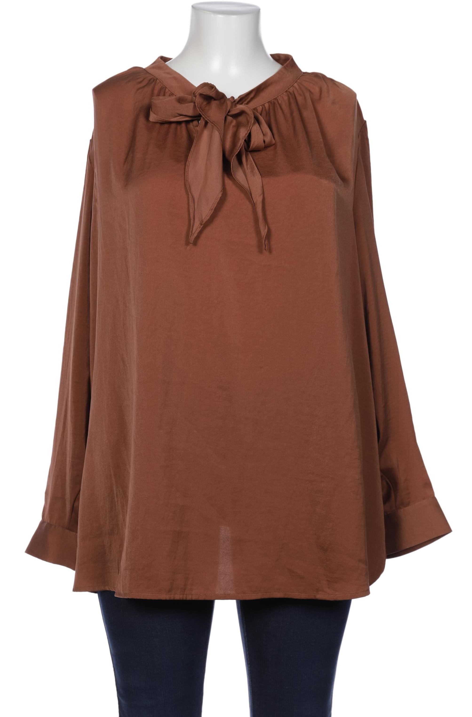 

Zizzi Damen Bluse, braun, Gr. 44