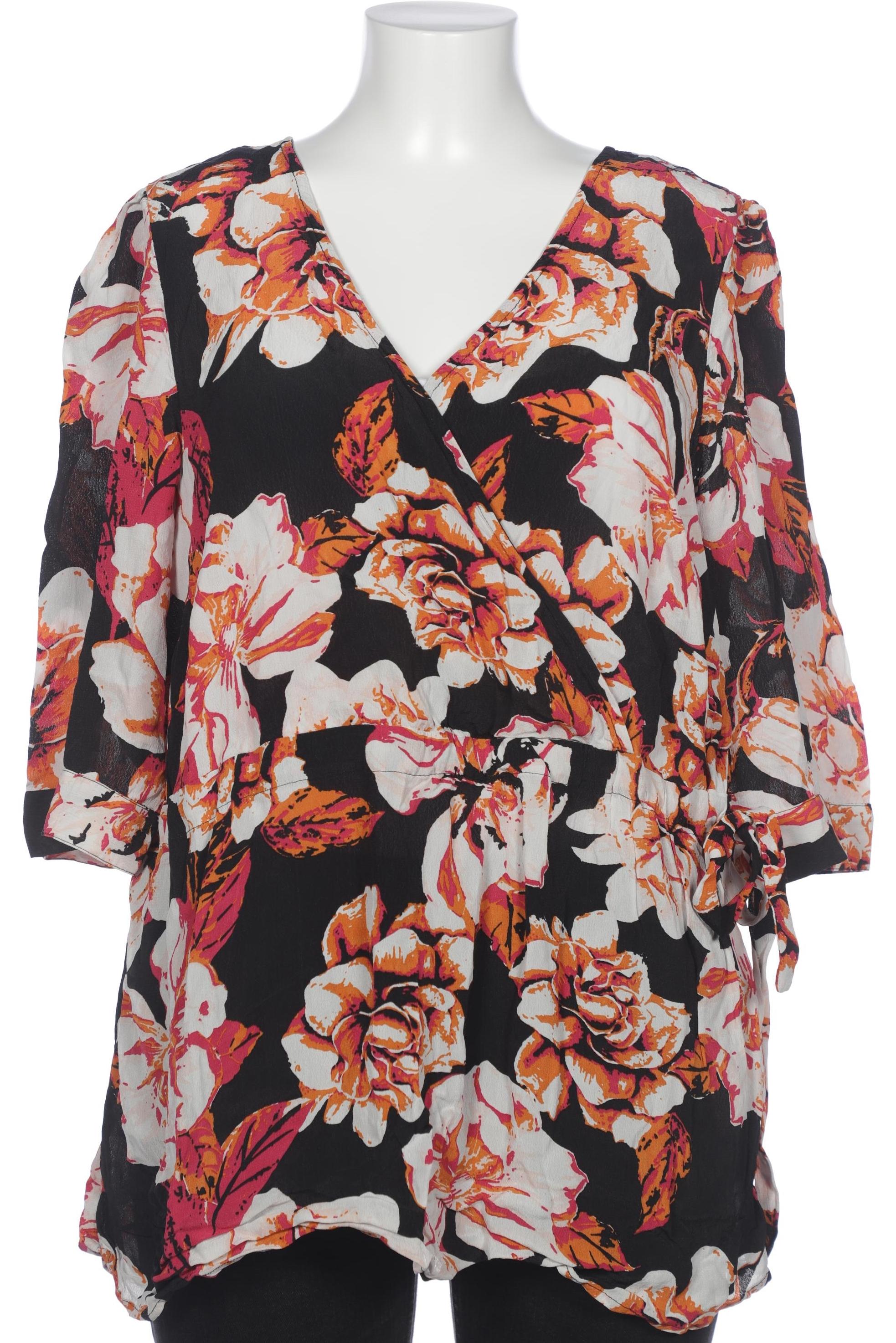 

Zizzi Damen Bluse, mehrfarbig, Gr. 46