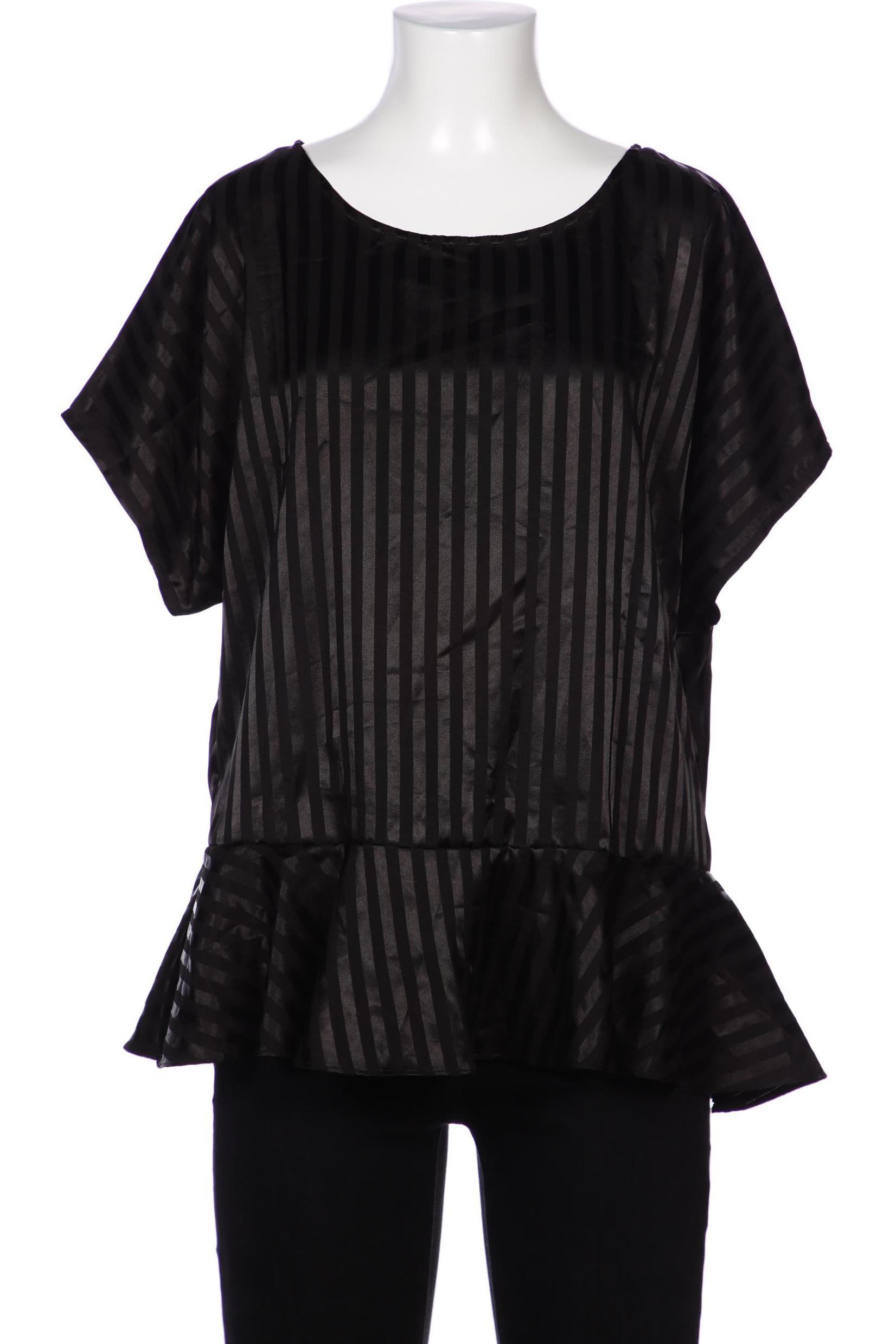 

Zizzi Damen Bluse, schwarz, Gr. 38