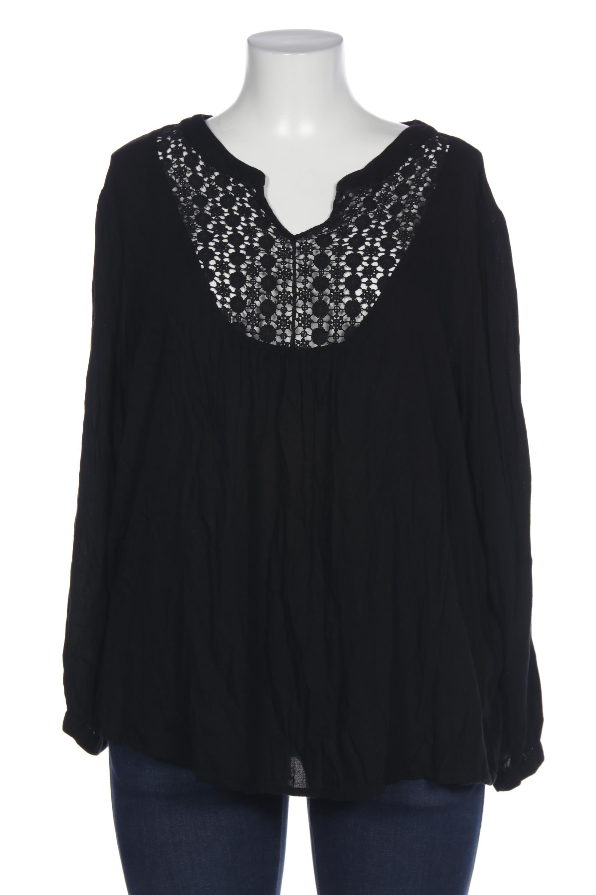 

Zizzi Damen Bluse, schwarz, Gr. 42