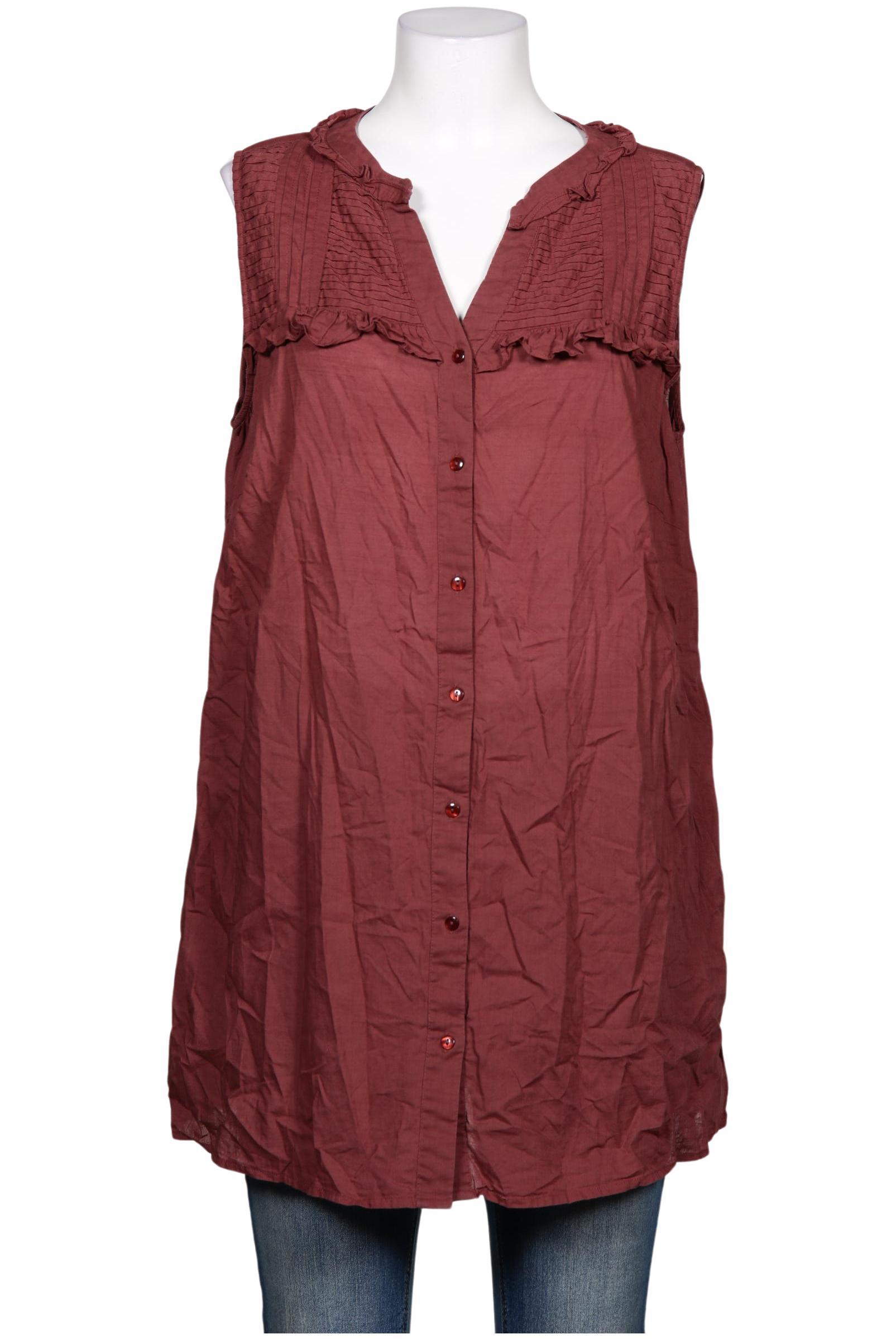 

Zizzi Damen Bluse, bordeaux, Gr. 38