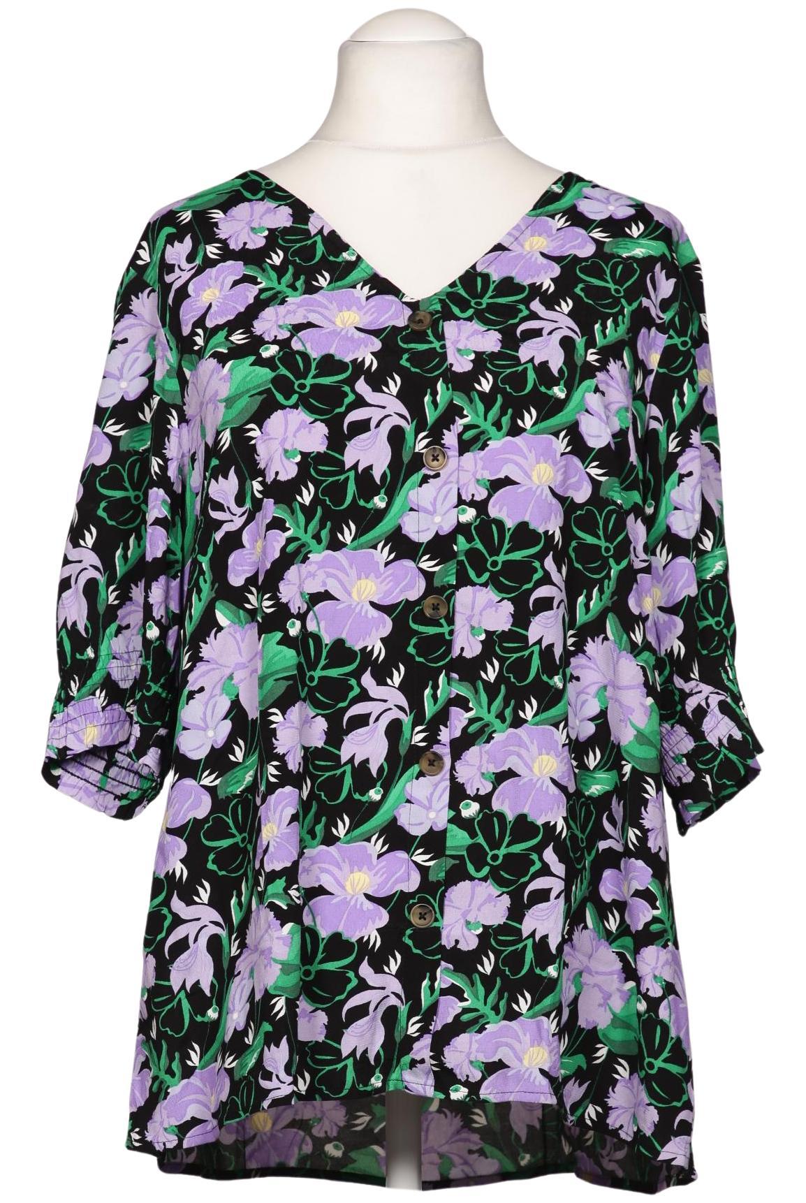 

Zizzi Damen Bluse, mehrfarbig, Gr. 38