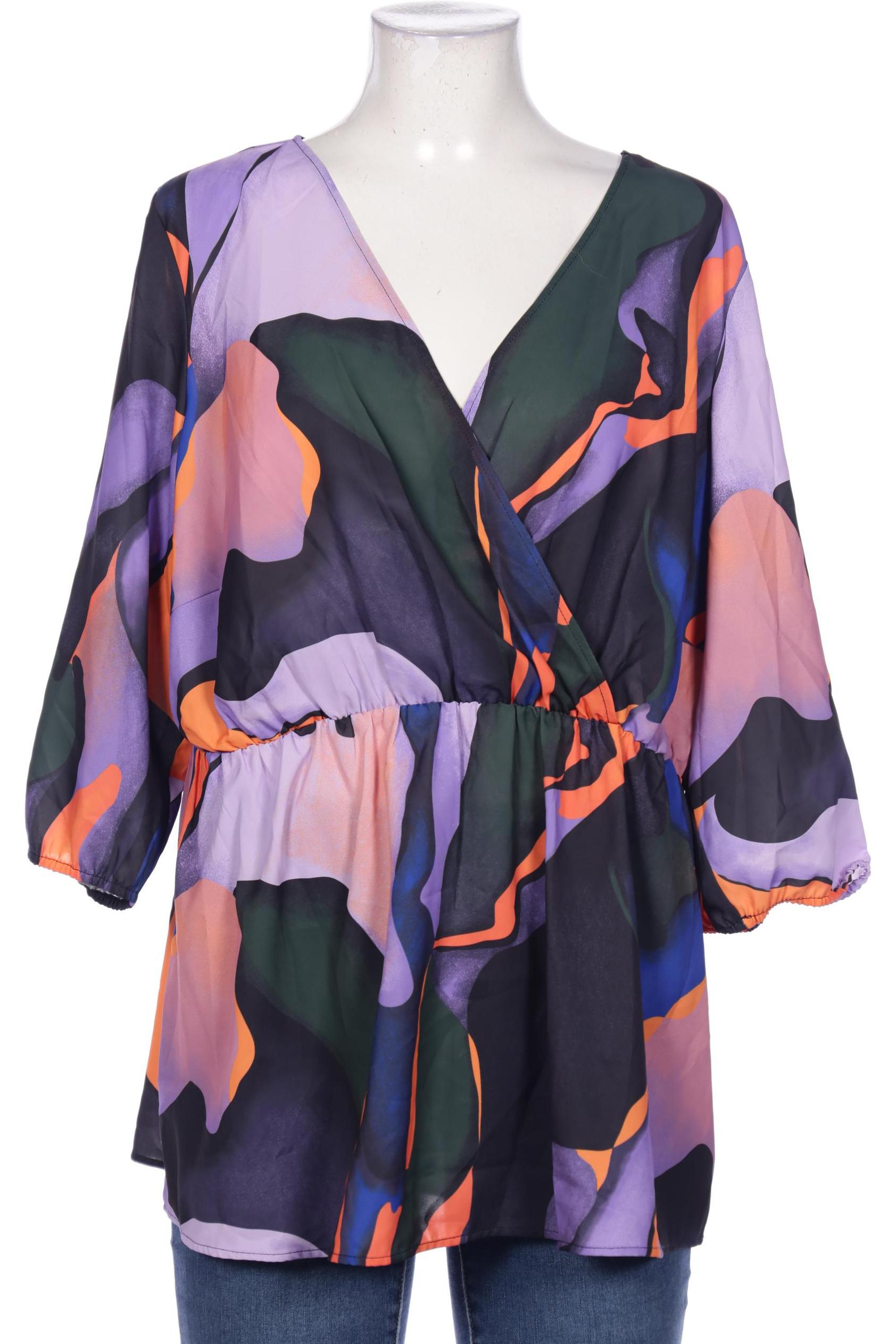 

Zizzi Damen Bluse, mehrfarbig, Gr. 38