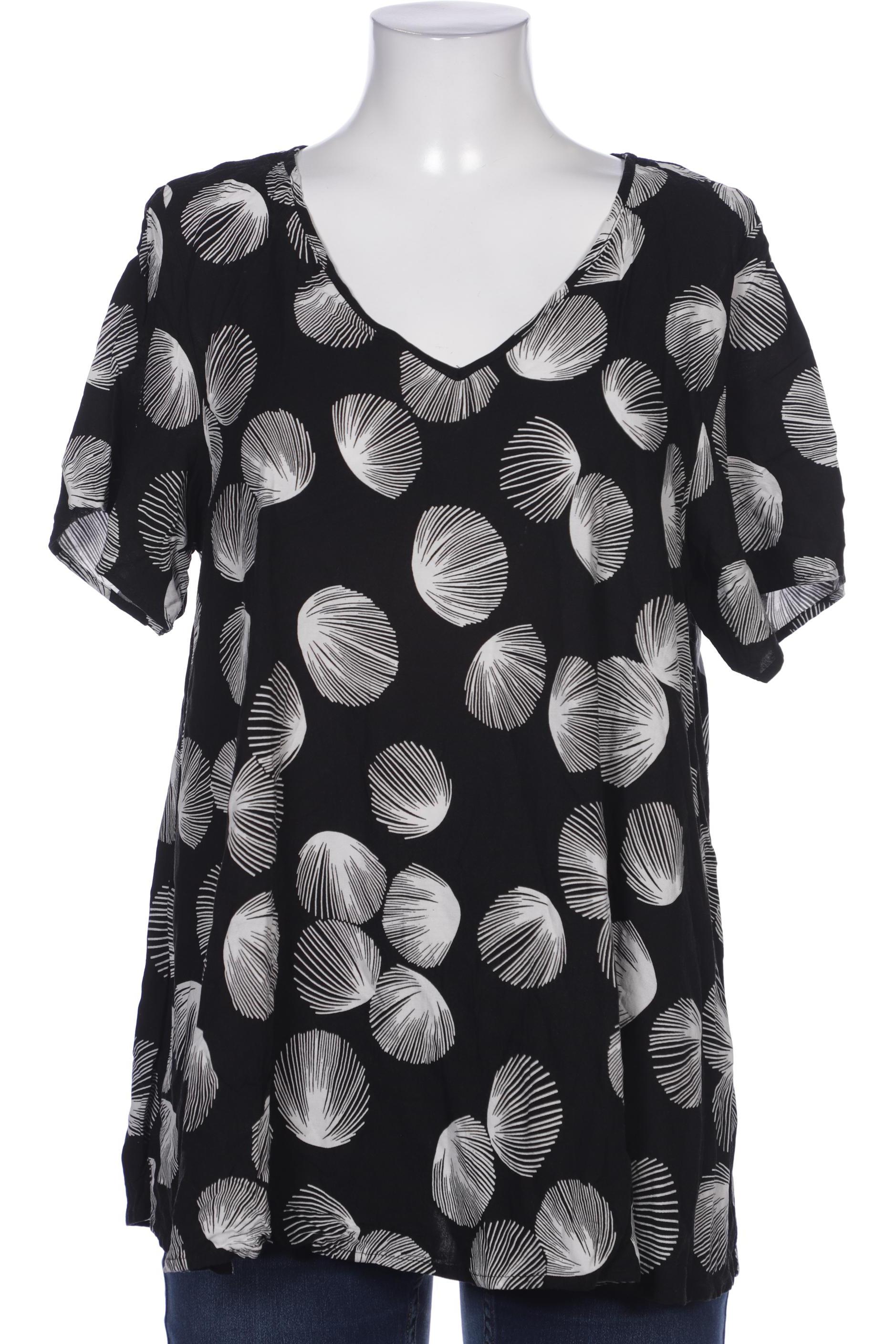 

Zizzi Damen Bluse, schwarz, Gr. 38