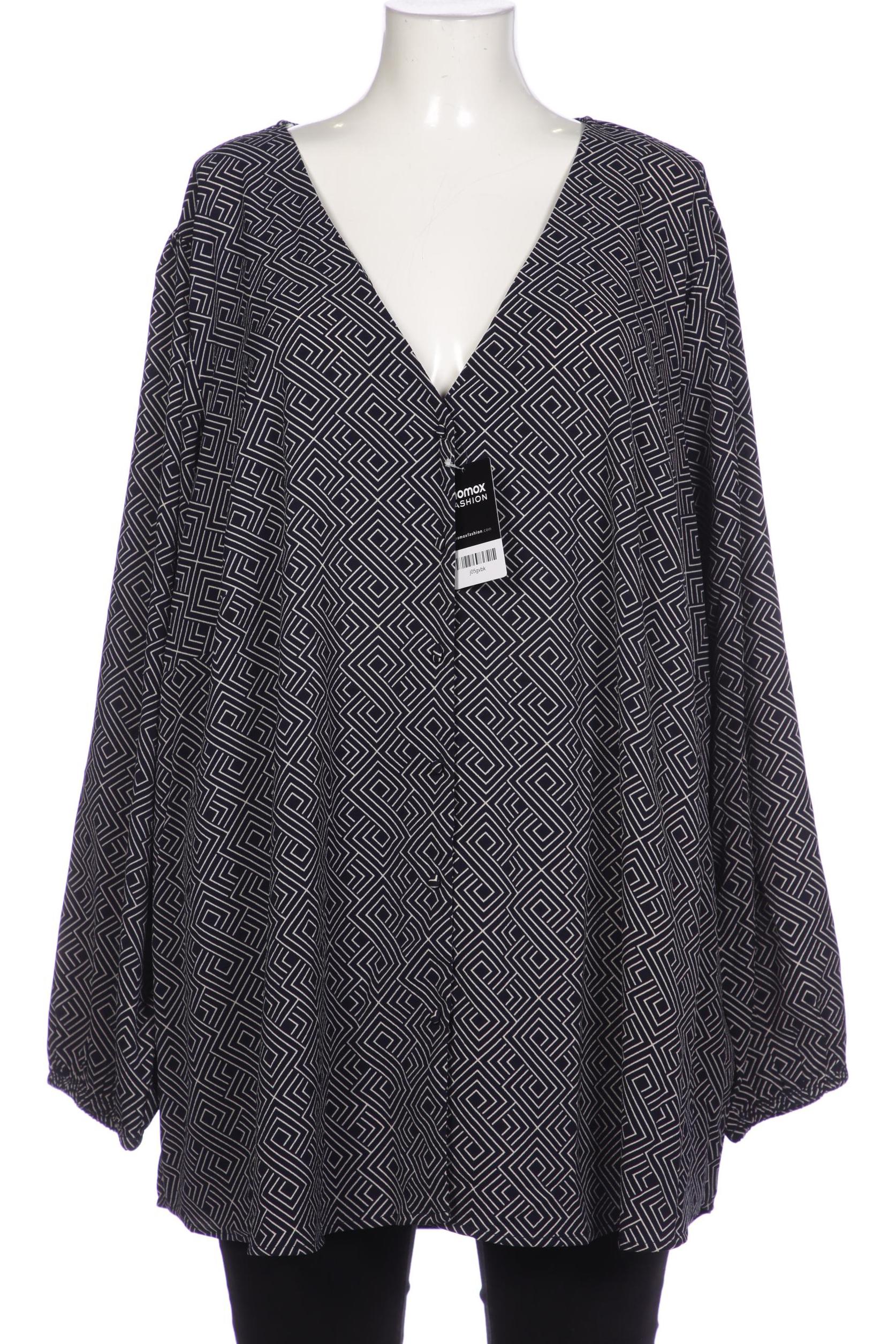 

Zizzi Damen Bluse, marineblau, Gr. 48