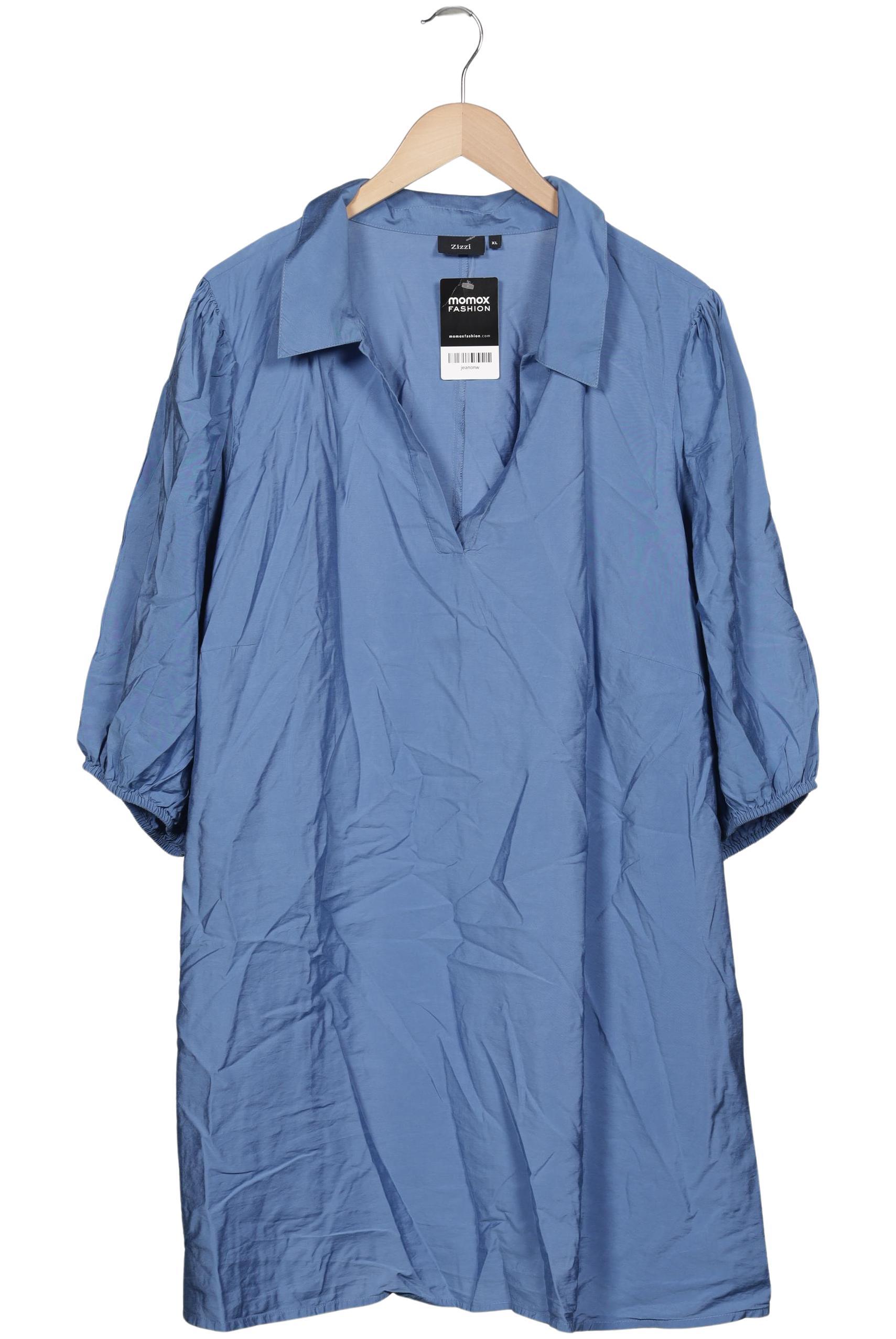

Zizzi Damen Bluse, blau, Gr. 44