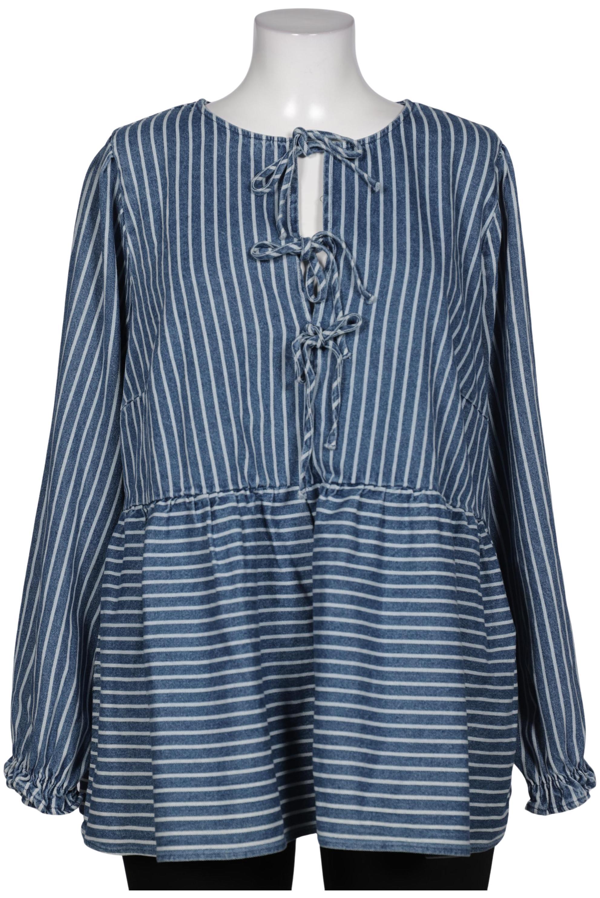 

Zizzi Damen Bluse, blau, Gr. 42