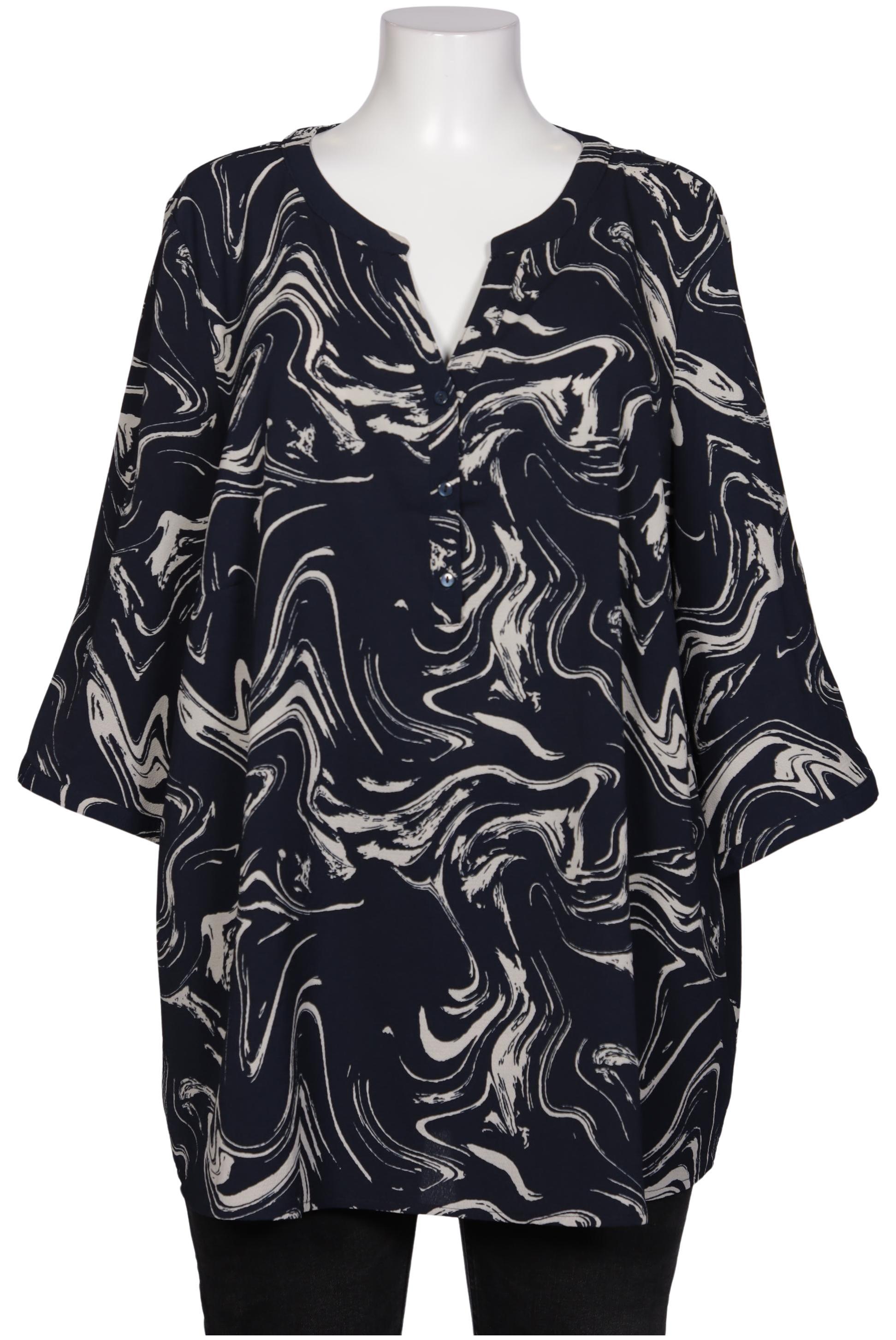 

Zizzi Damen Bluse, marineblau, Gr. 44