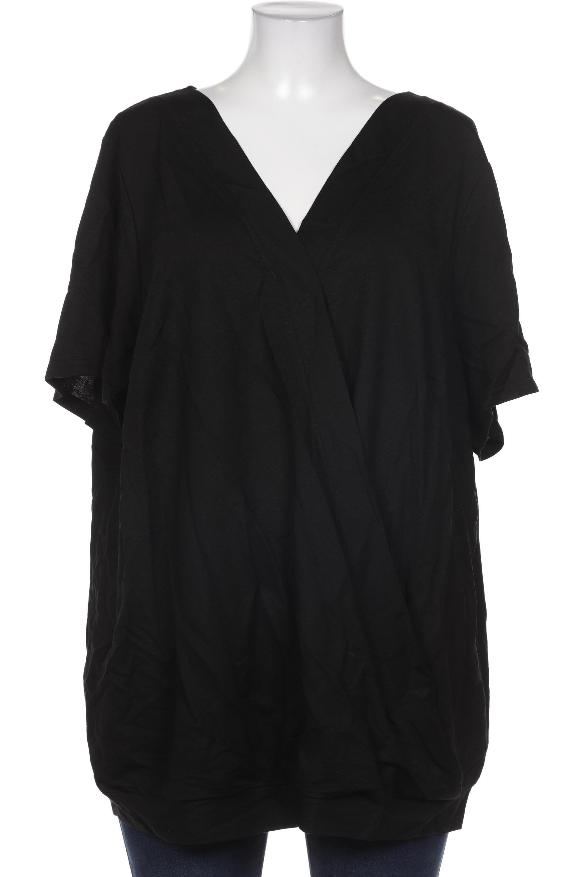

Zizzi Damen Bluse, schwarz, Gr. 44