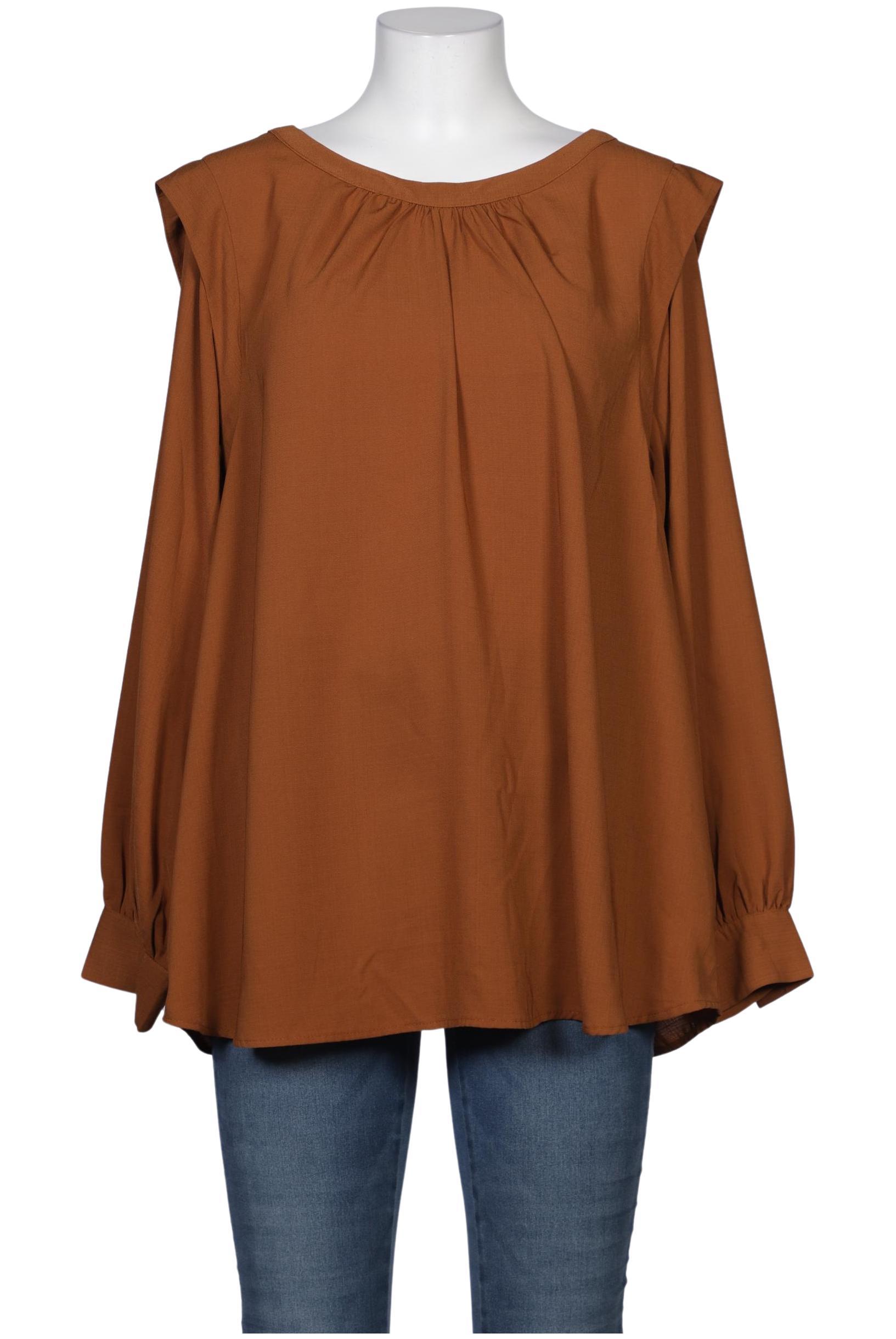 

Zizzi Damen Bluse, braun, Gr. 42