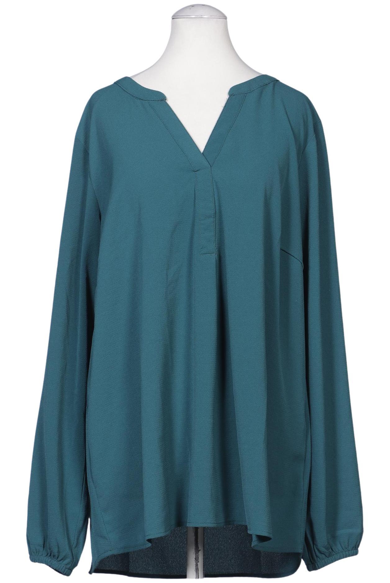 

Zizzi Damen Bluse, türkis, Gr. 36