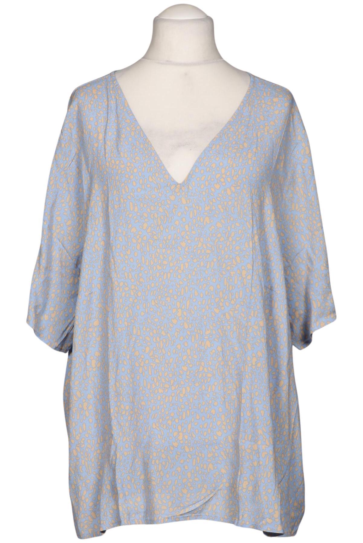 

Zizzi Damen Bluse, hellblau, Gr. 46