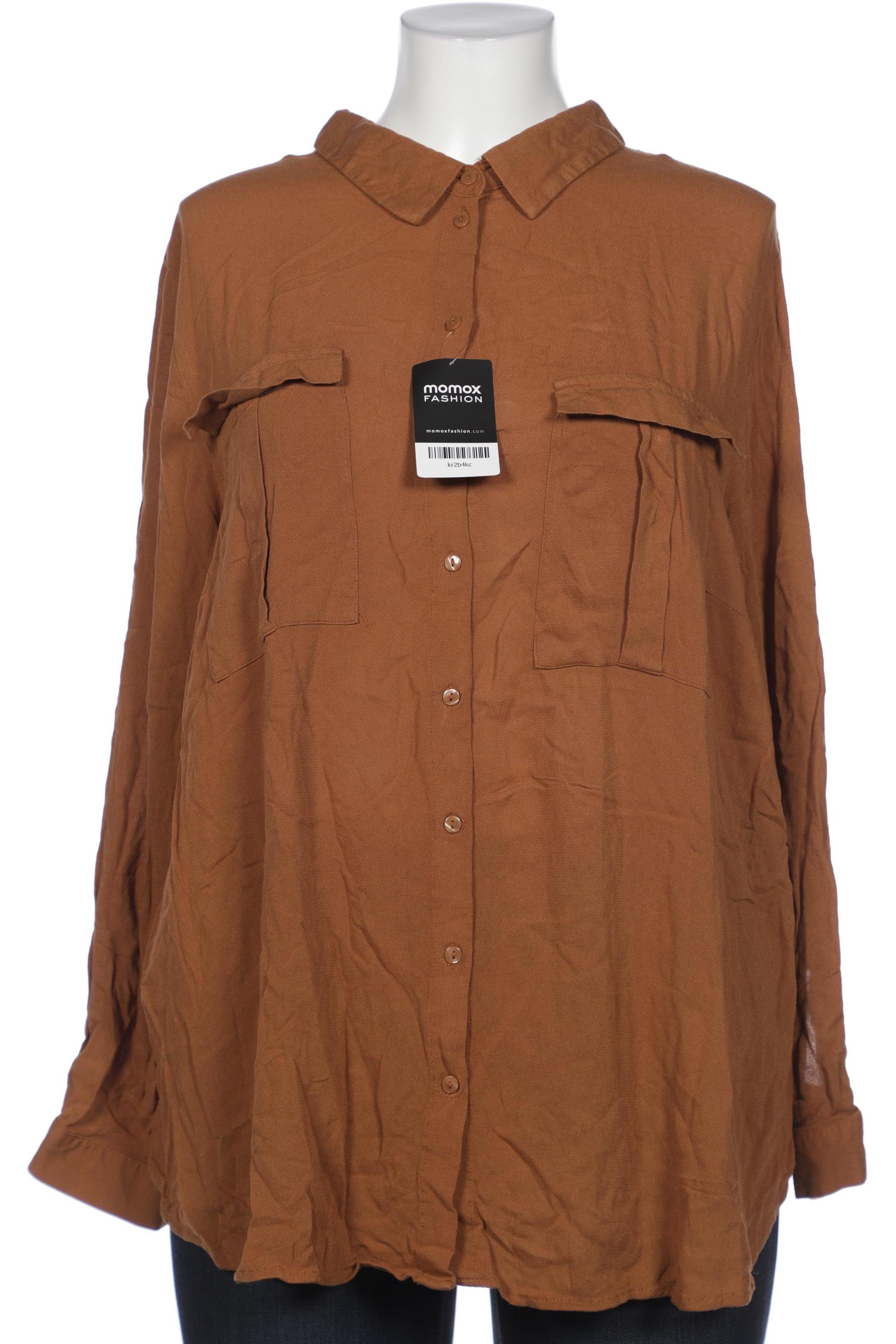 

Zizzi Damen Bluse, braun, Gr. 48