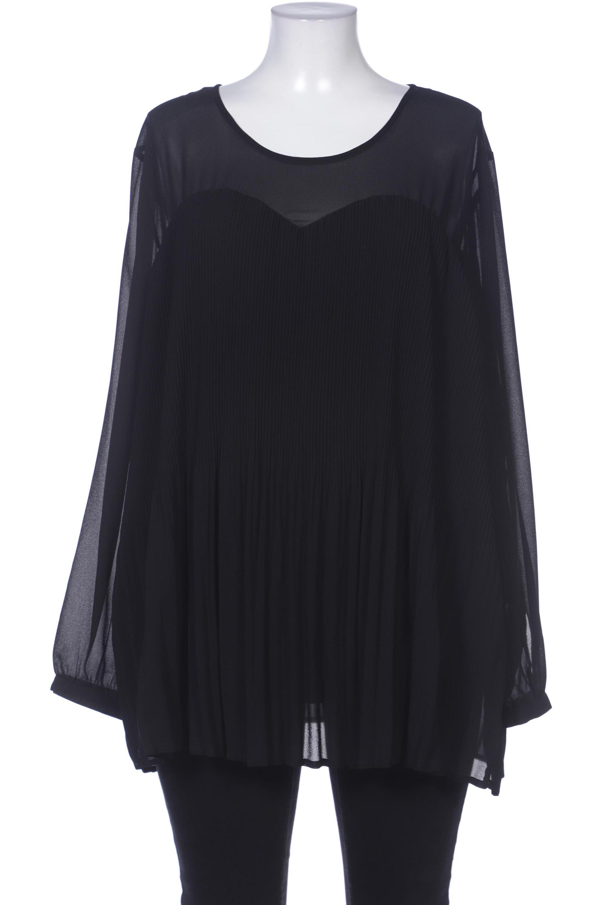 

Zizzi Damen Bluse, schwarz, Gr. 44