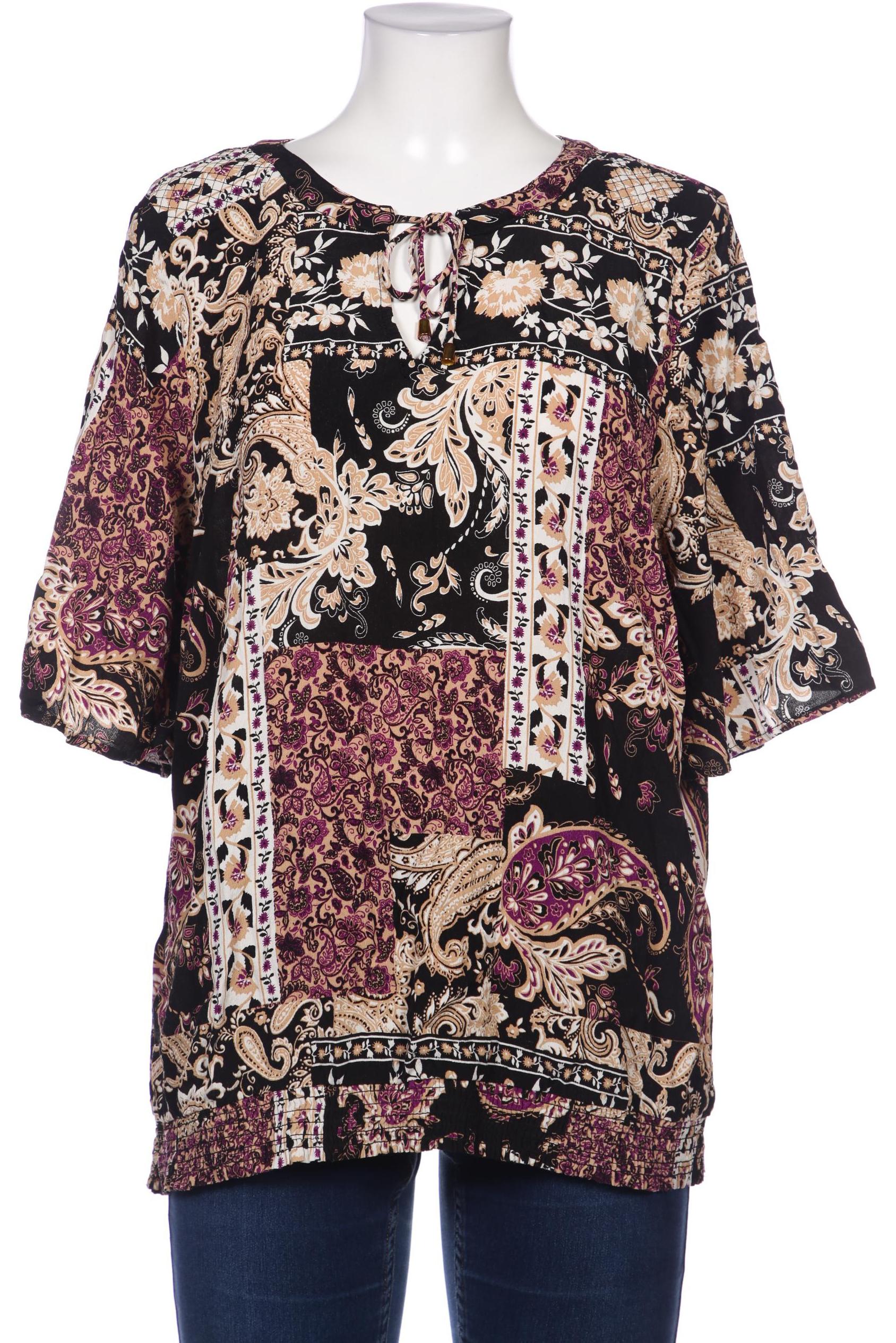 

Zizzi Damen Bluse, mehrfarbig, Gr. 42