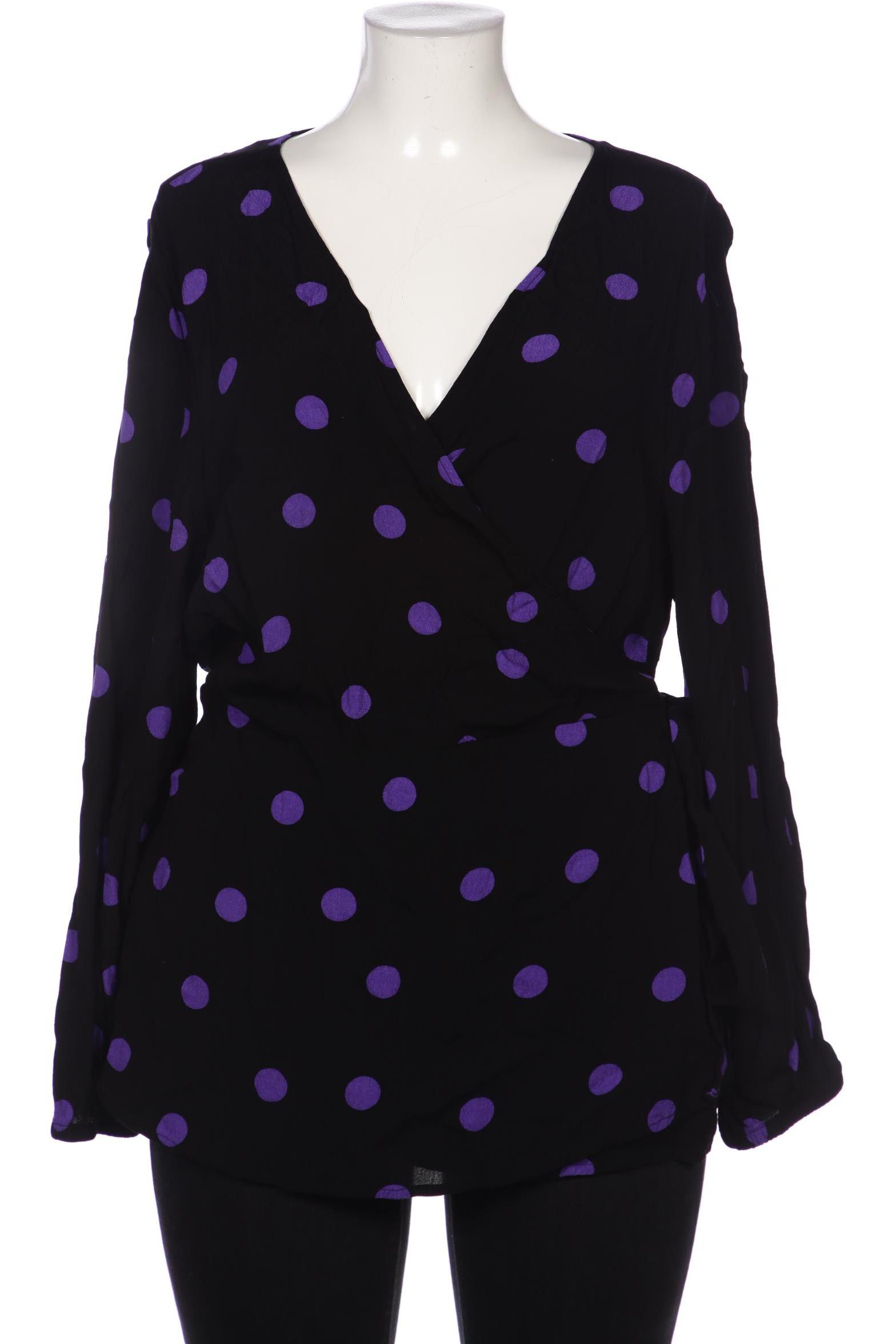 

Zizzi Damen Bluse, schwarz, Gr. 44