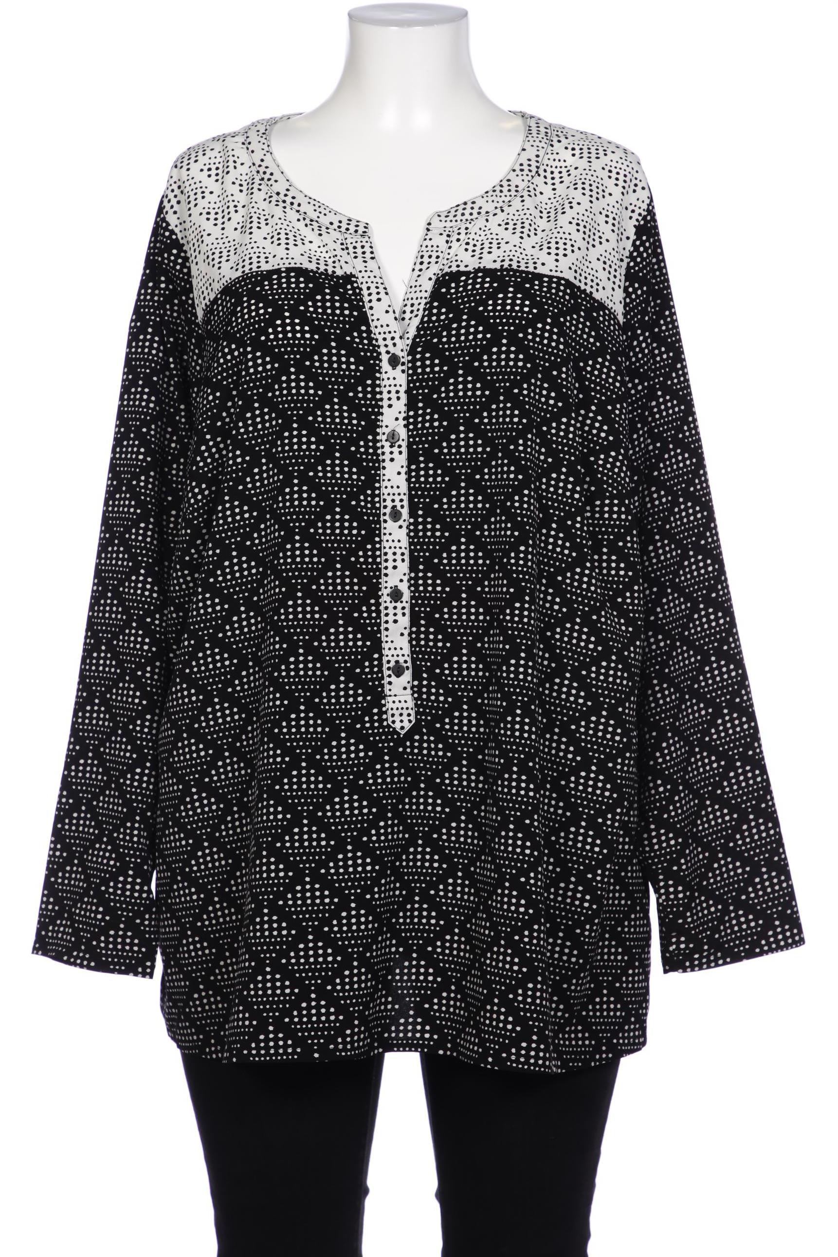 

Zizzi Damen Bluse, schwarz, Gr. 44
