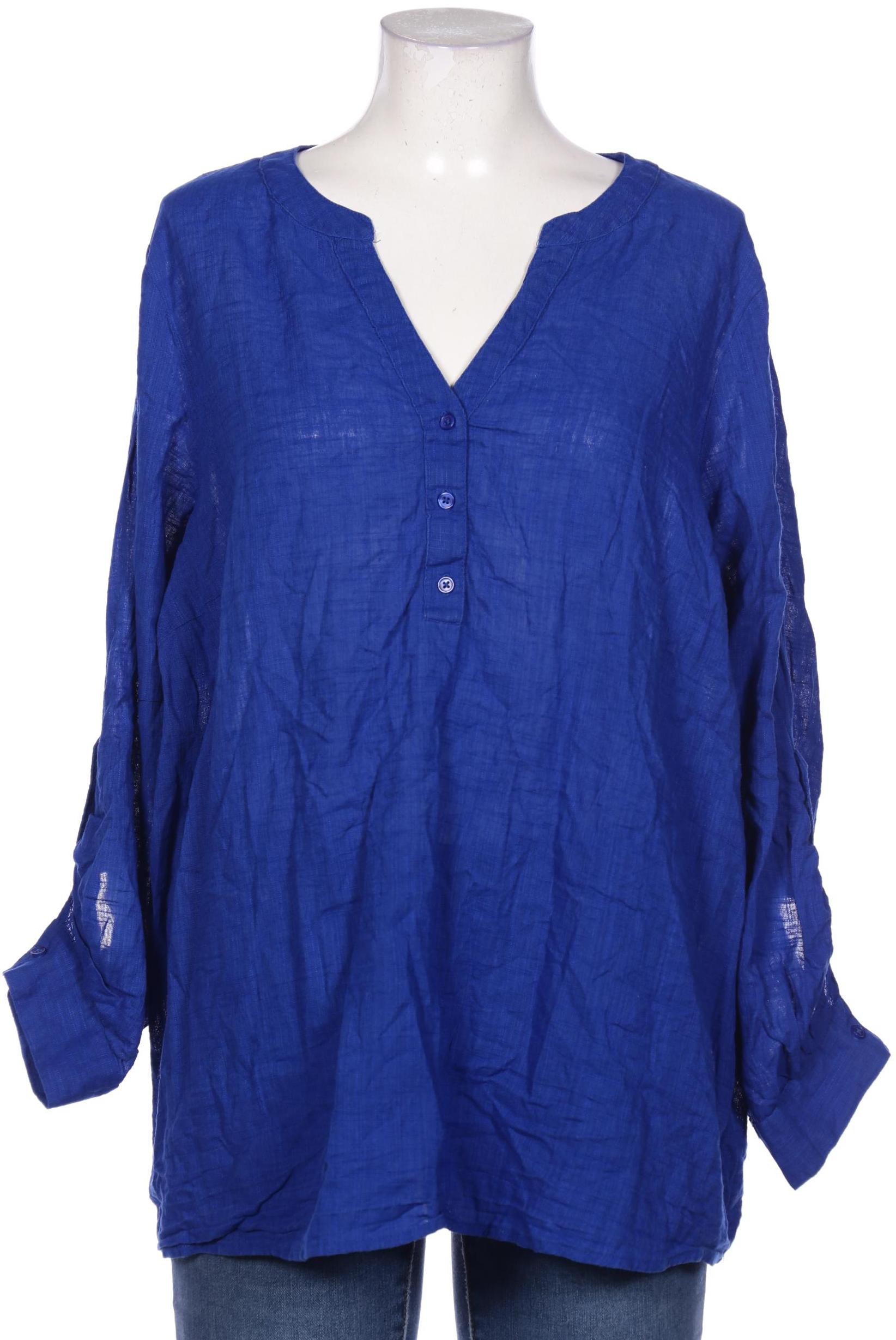 

Zizzi Damen Bluse, blau, Gr. 42