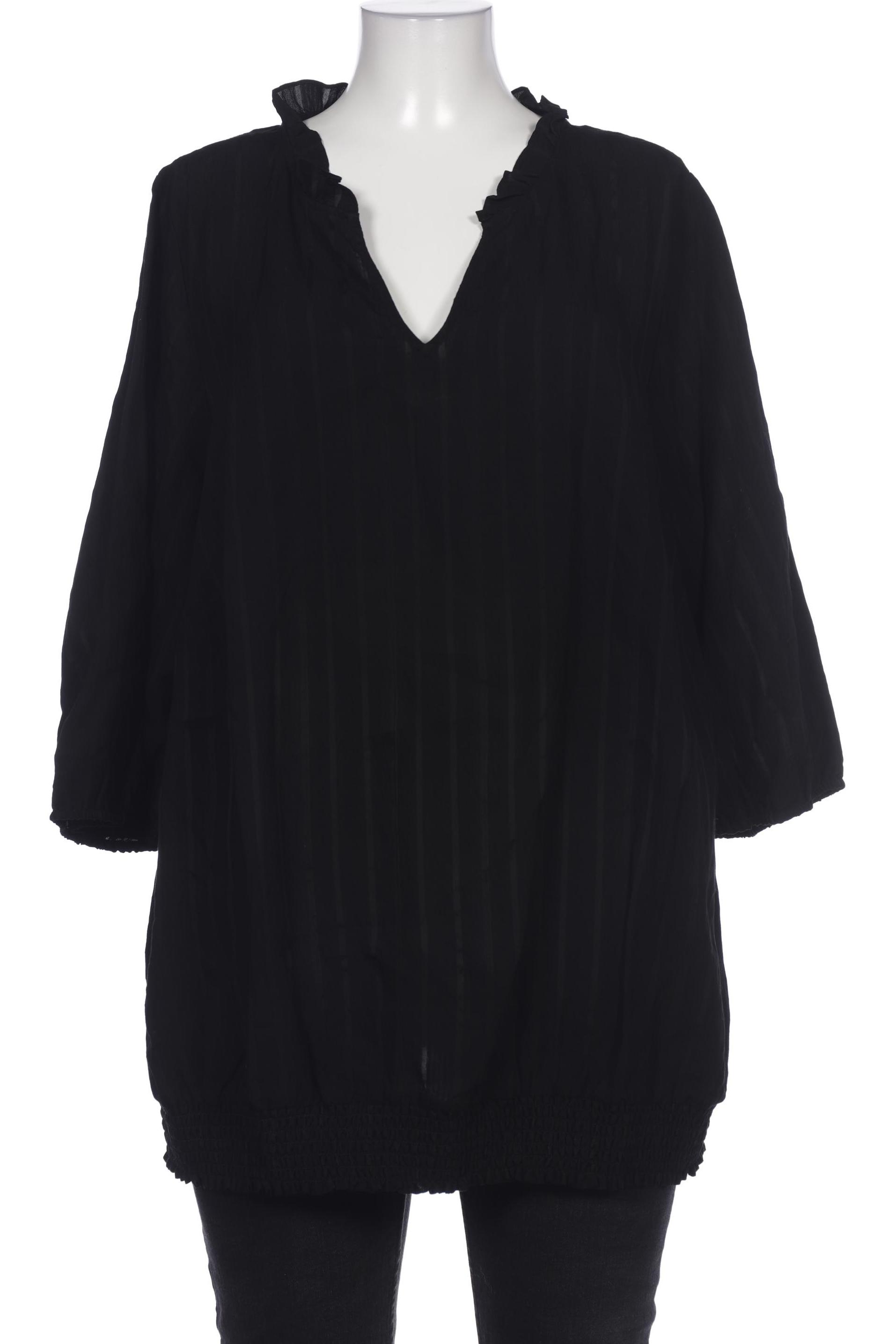 

Zizzi Damen Bluse, schwarz, Gr. 44