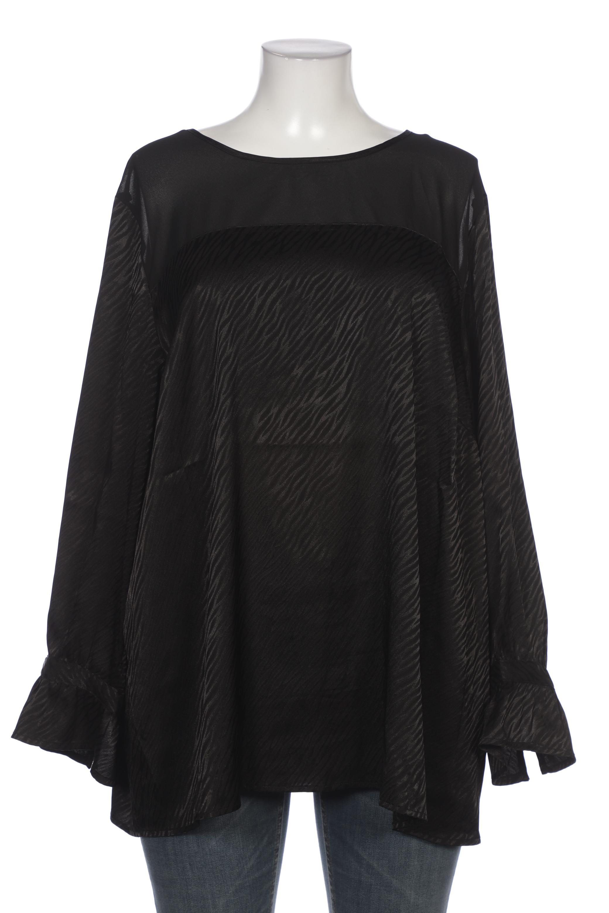 

Zizzi Damen Bluse, schwarz, Gr. 44