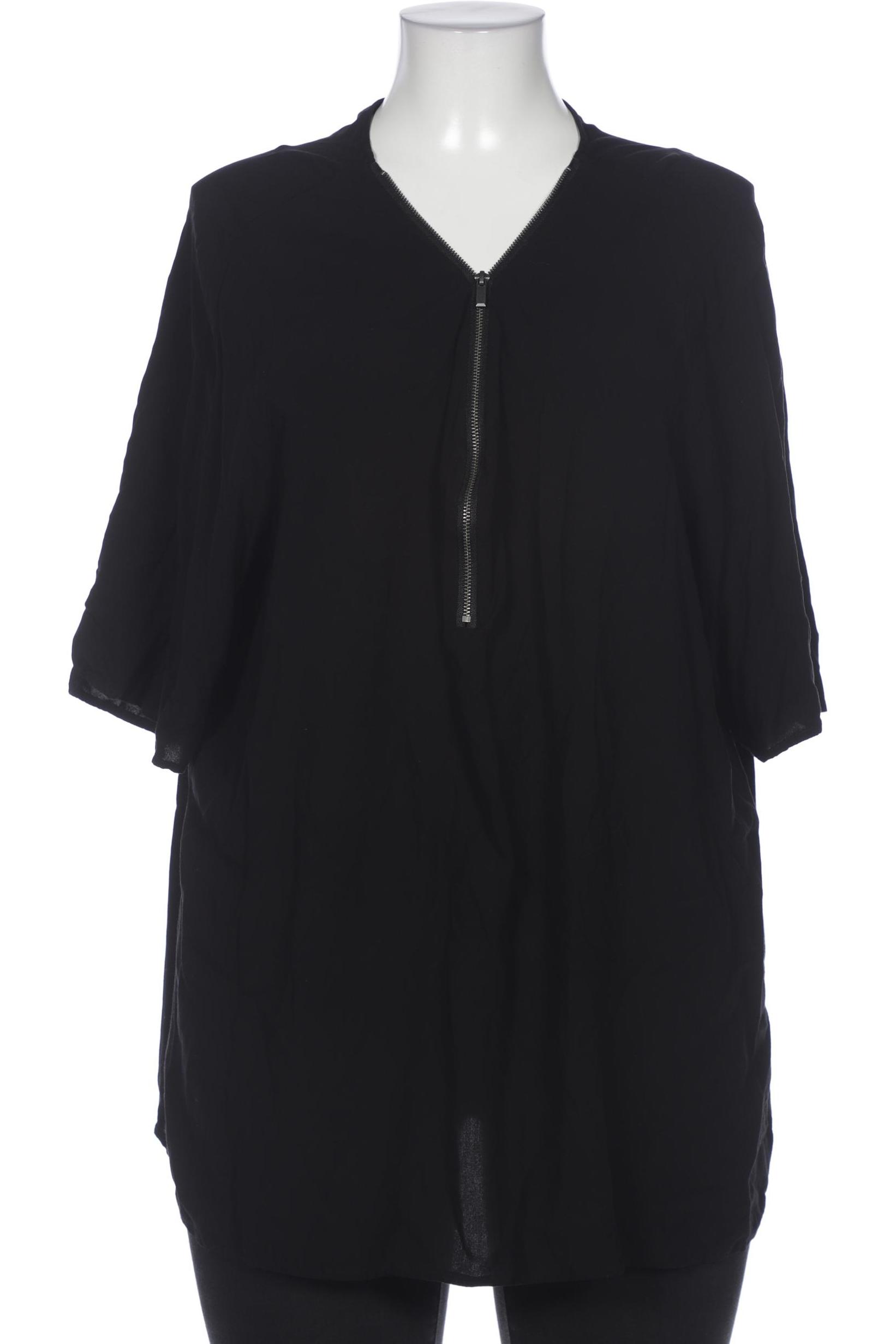

Zizzi Damen Bluse, schwarz, Gr. 44
