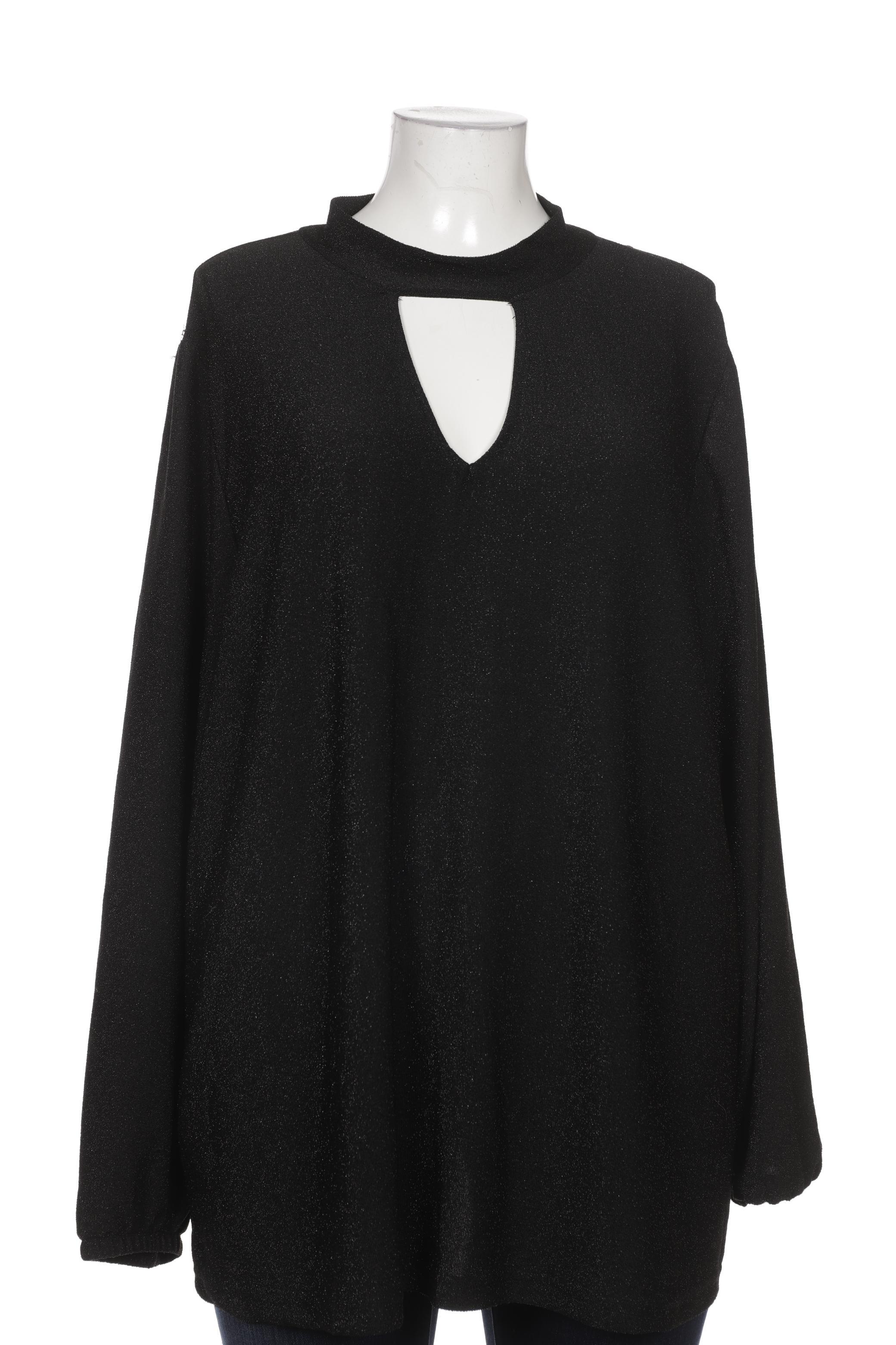 

Zizzi Damen Bluse, schwarz, Gr. 42