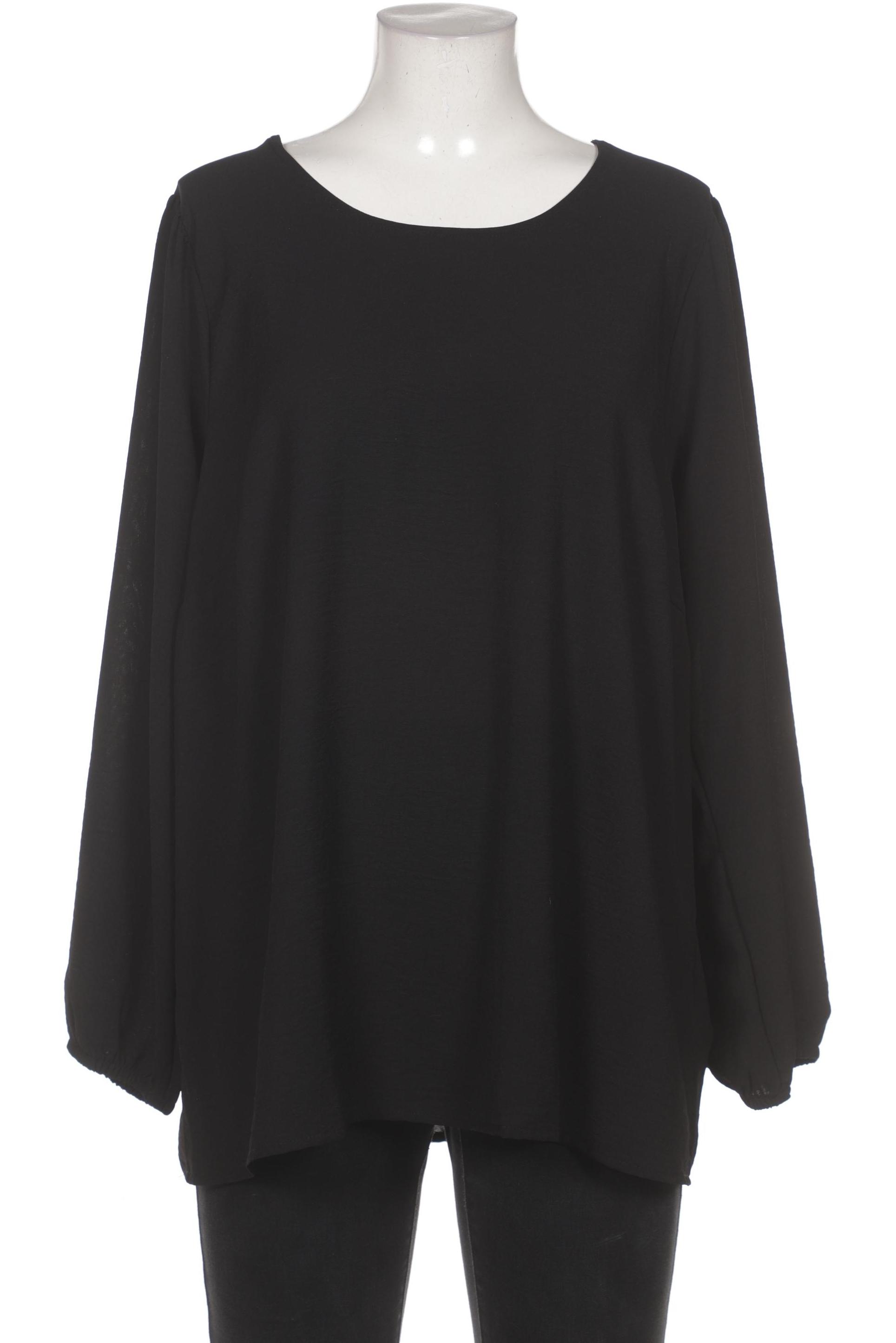 

Zizzi Damen Bluse, schwarz, Gr. 42