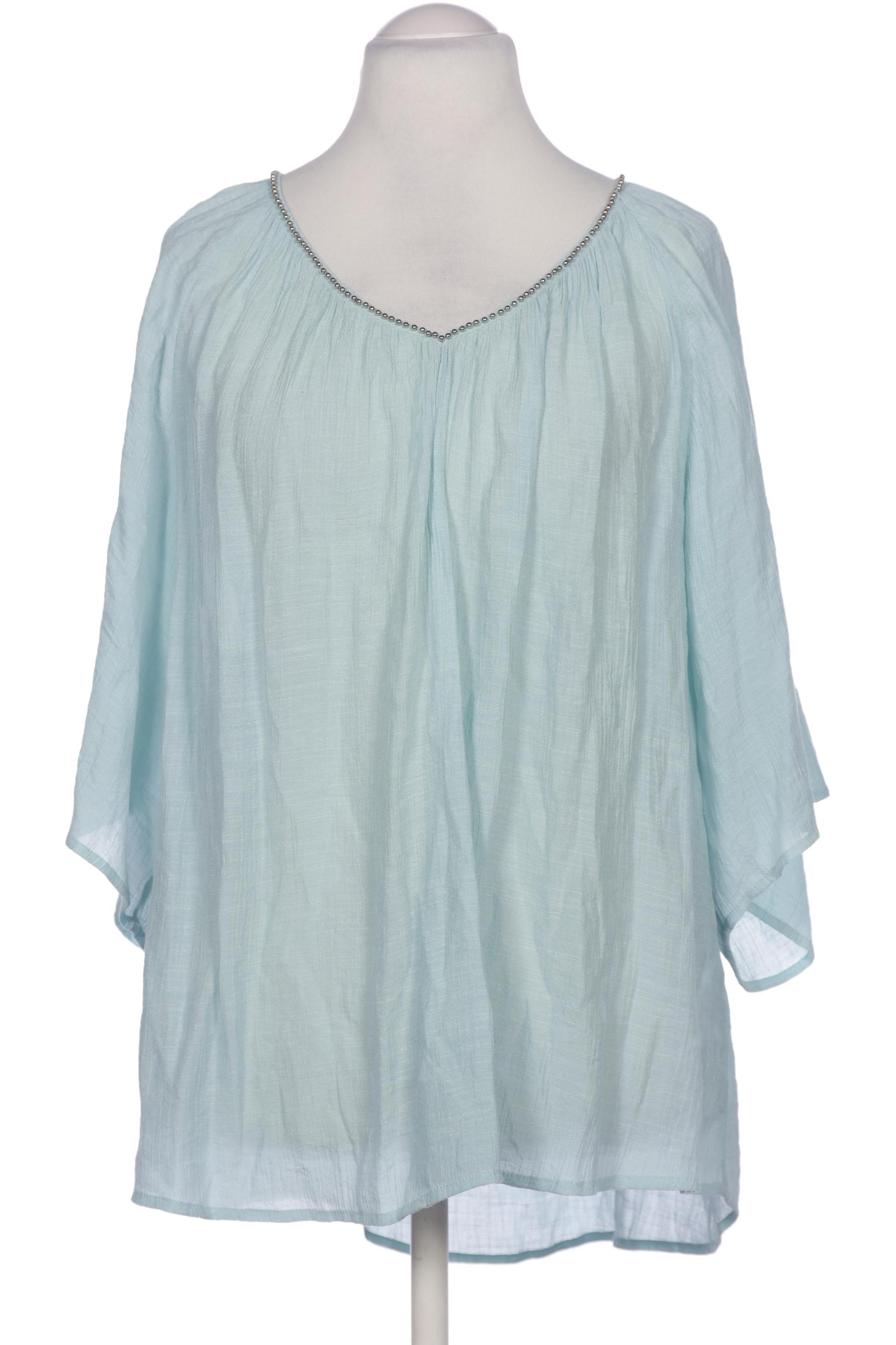

Zizzi Damen Bluse, türkis, Gr. 38