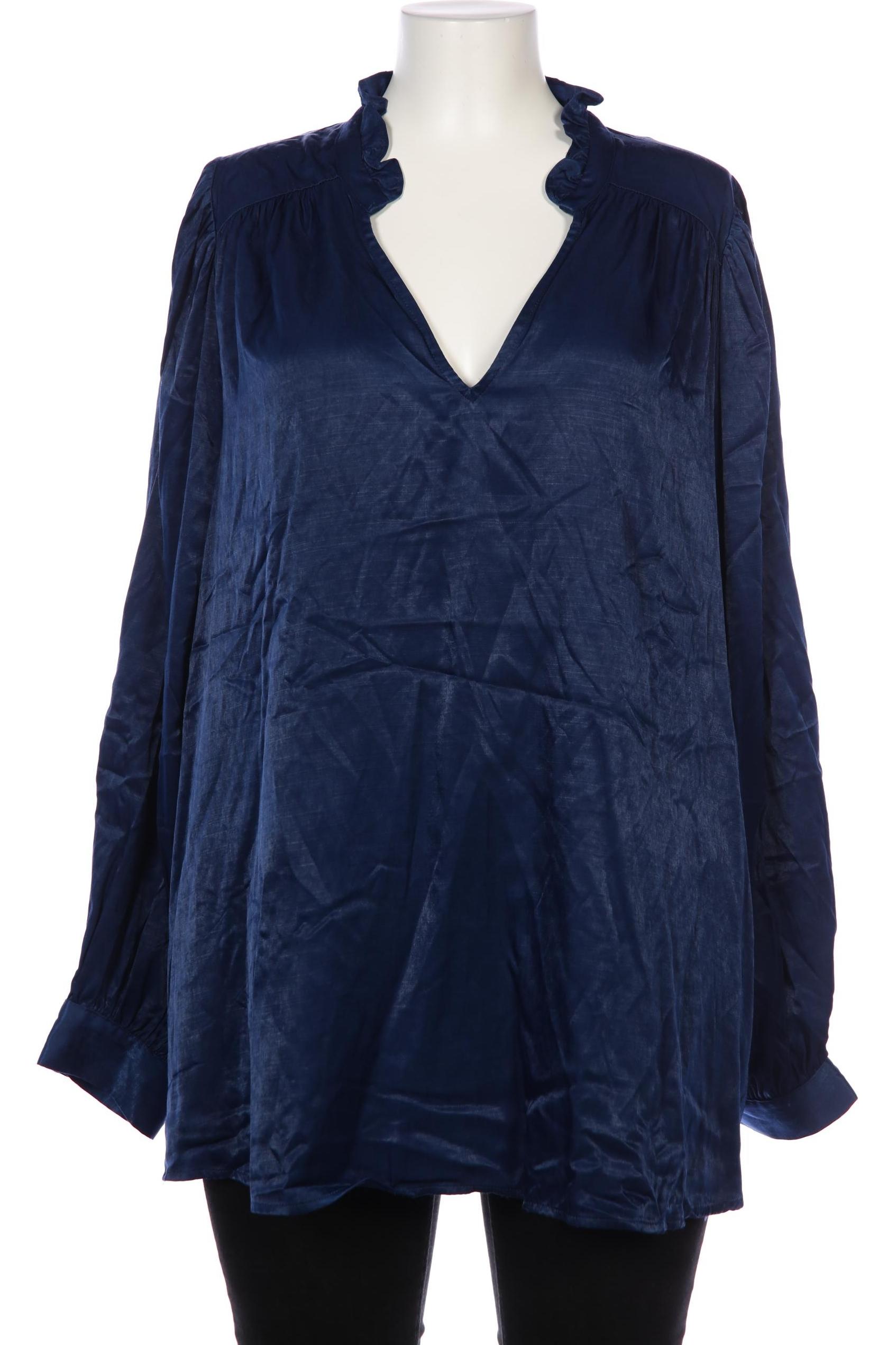 

Zizzi Damen Bluse, marineblau, Gr. 44